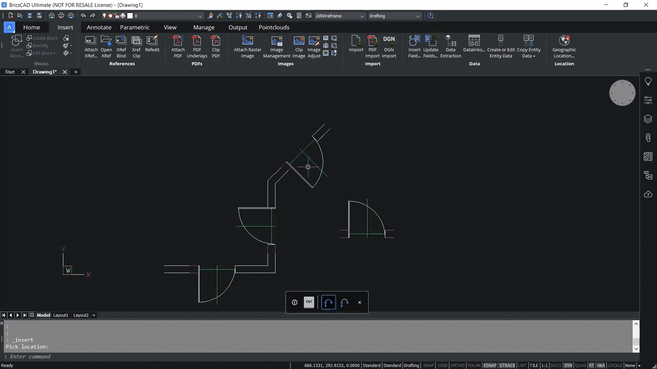 How to use Parametric Blocks in BricsCAD 5,46-6,26