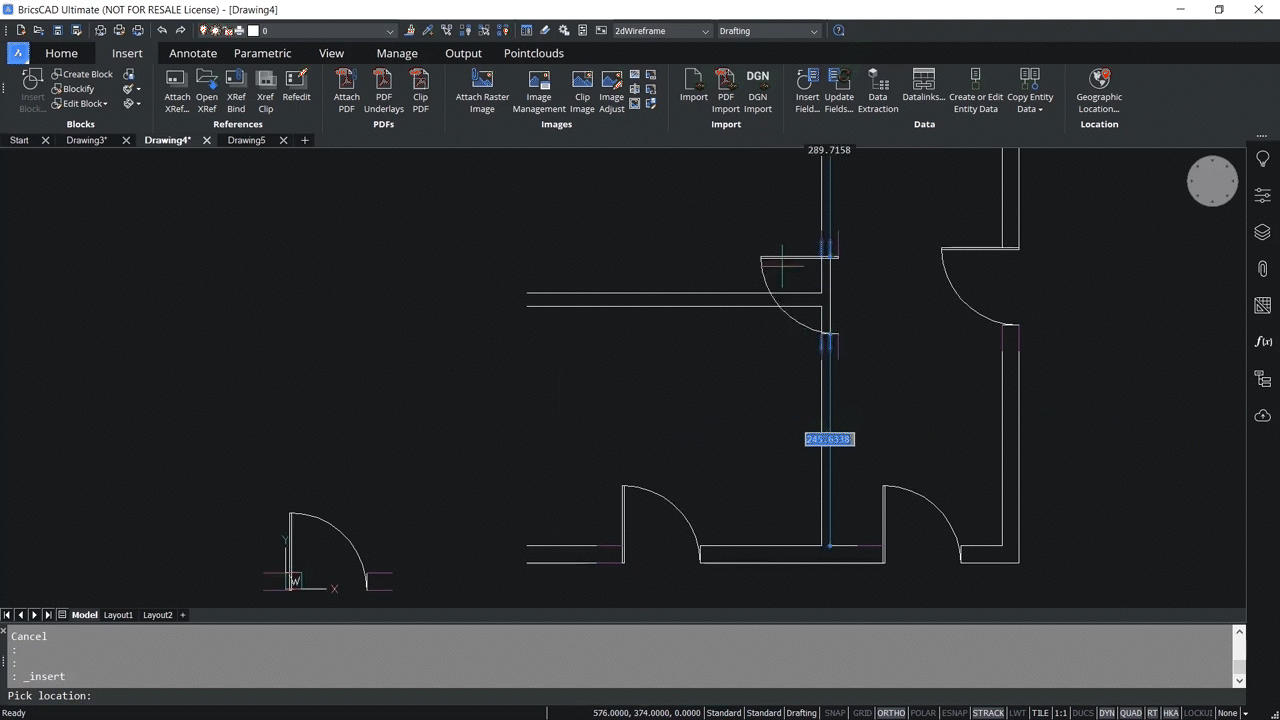 How to use Parametric Blocks in BricsCAD 8,55-10,02