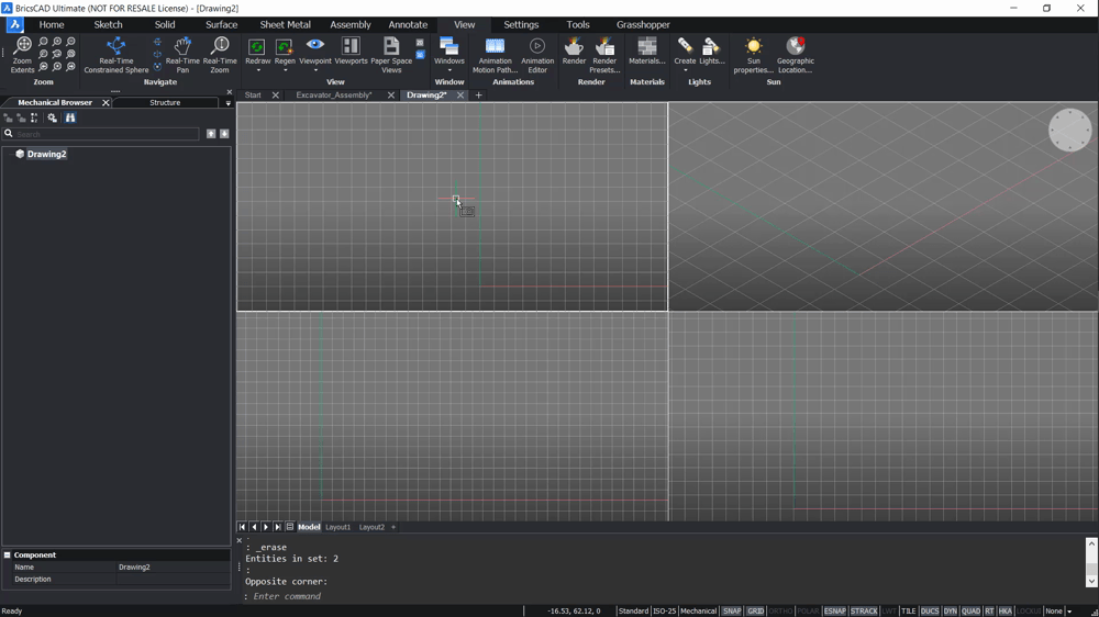Moving from Autodesk<sup>®</sup> Inventor to BricsCAD<sup>®</sup> Mechanical- ucs