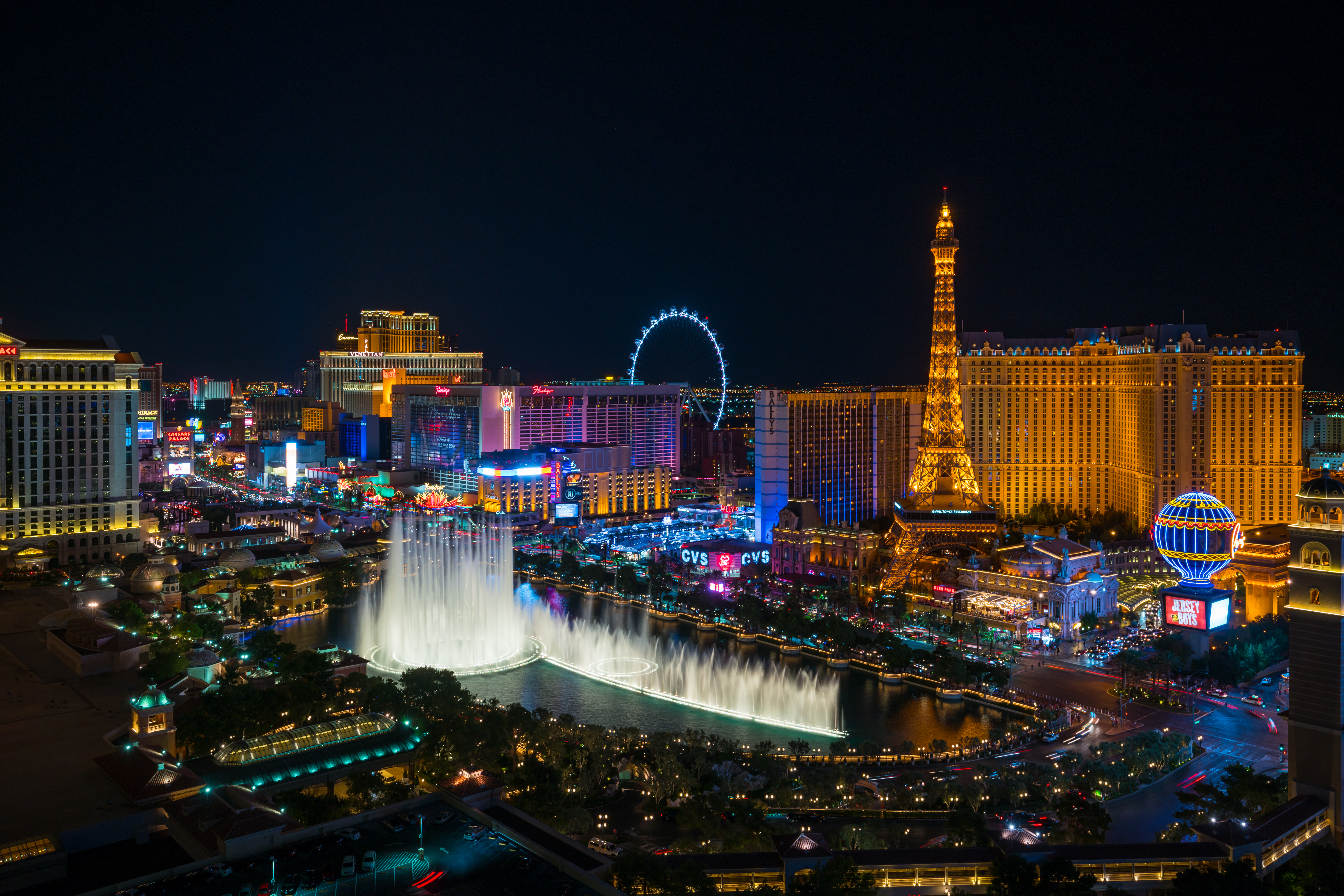 Las Vegas at night