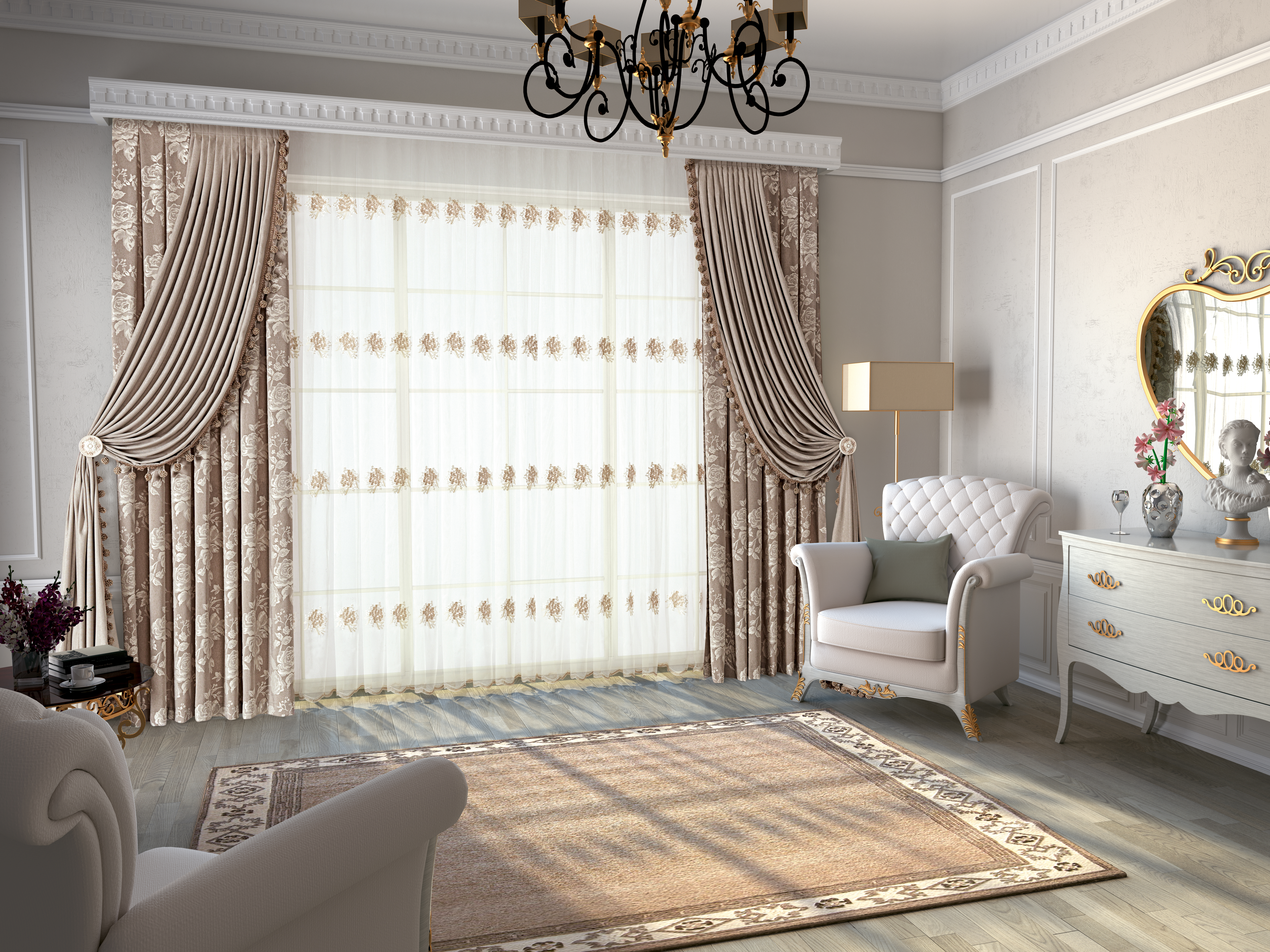 traditional curtain supplier 