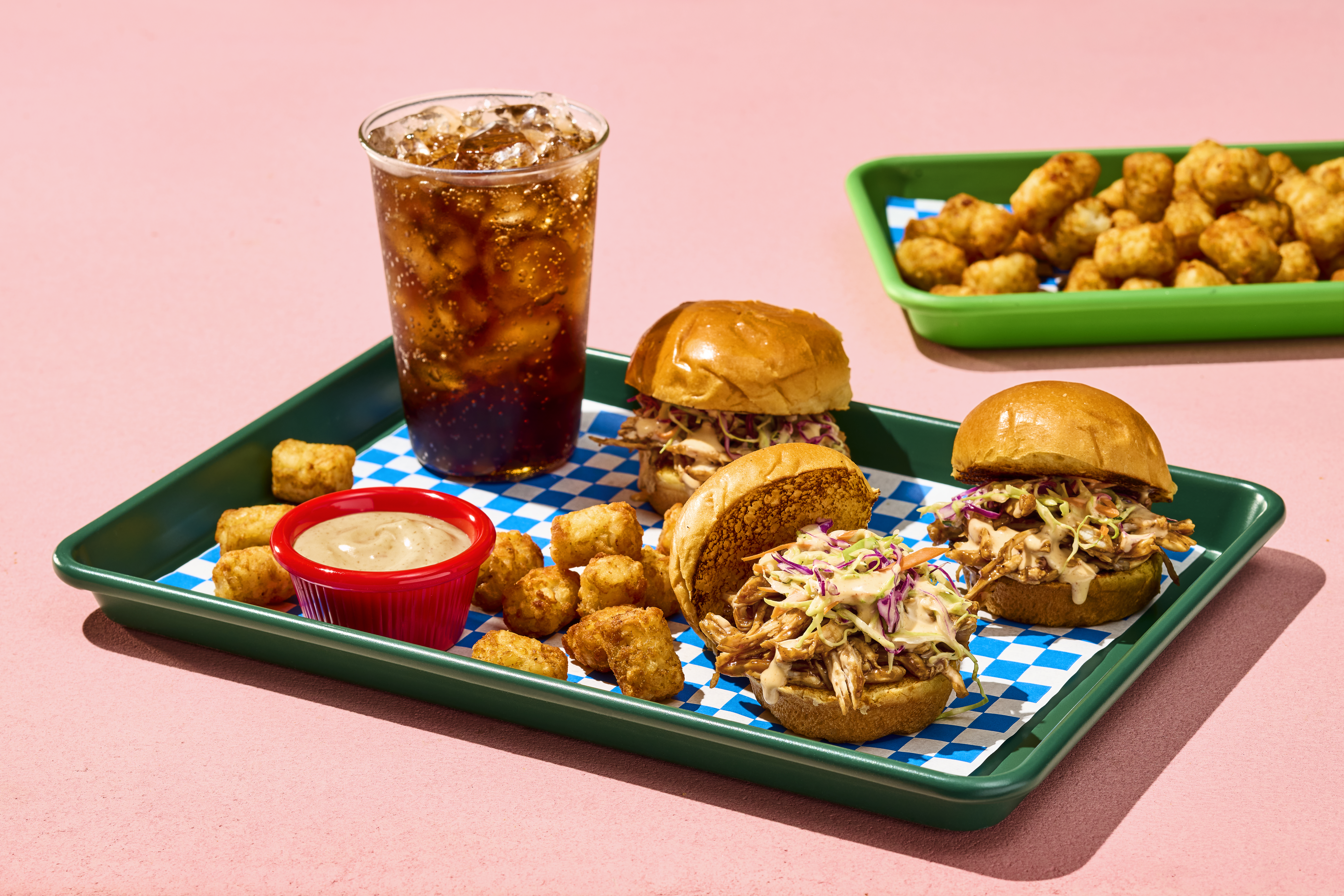 Rice Cooker BBQ Ranch Shredded Chicken Sliders