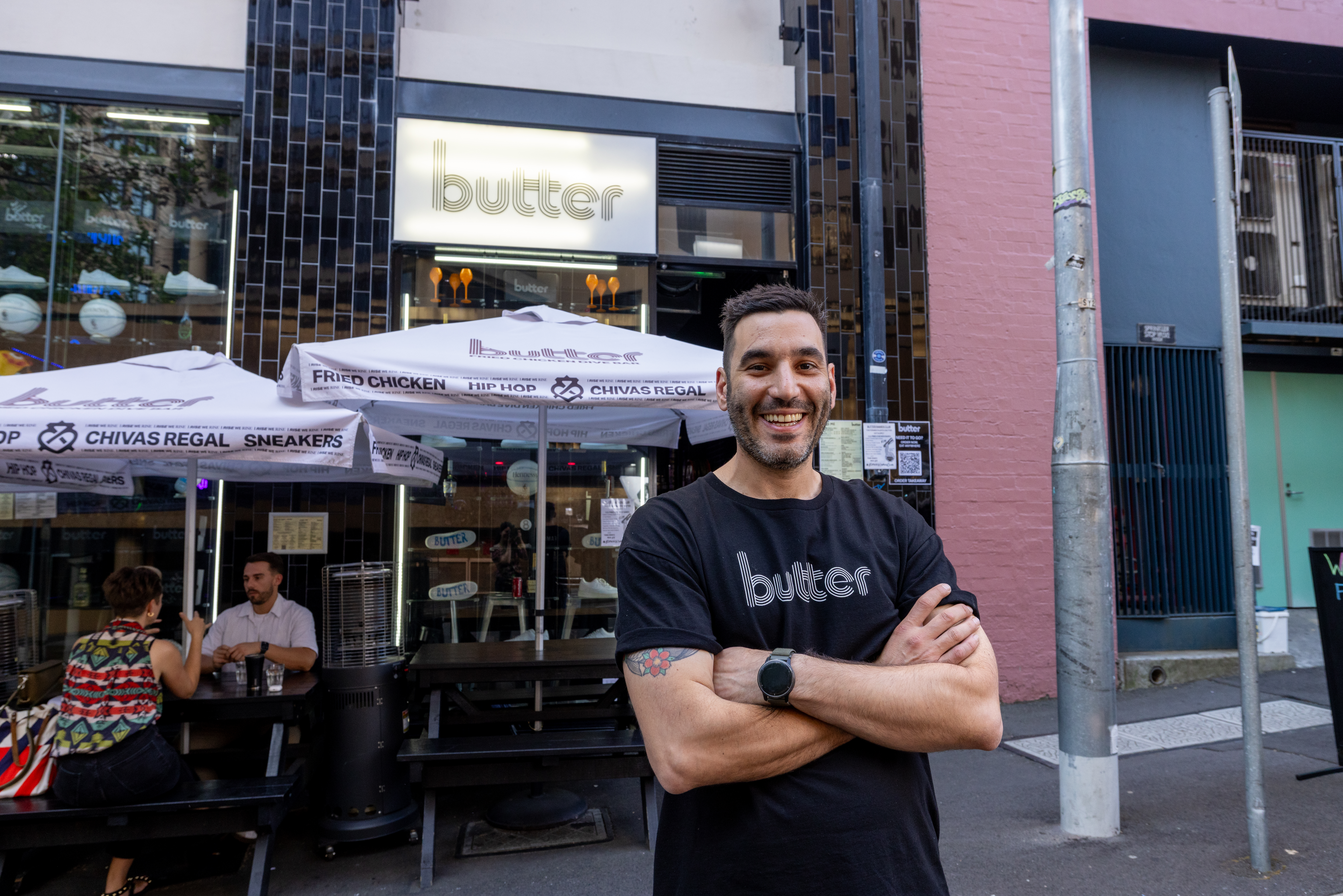 Choosing to 'go circular' aligns with Butter's values says co-owner Julian Cincotta. Image: Abril Felman.