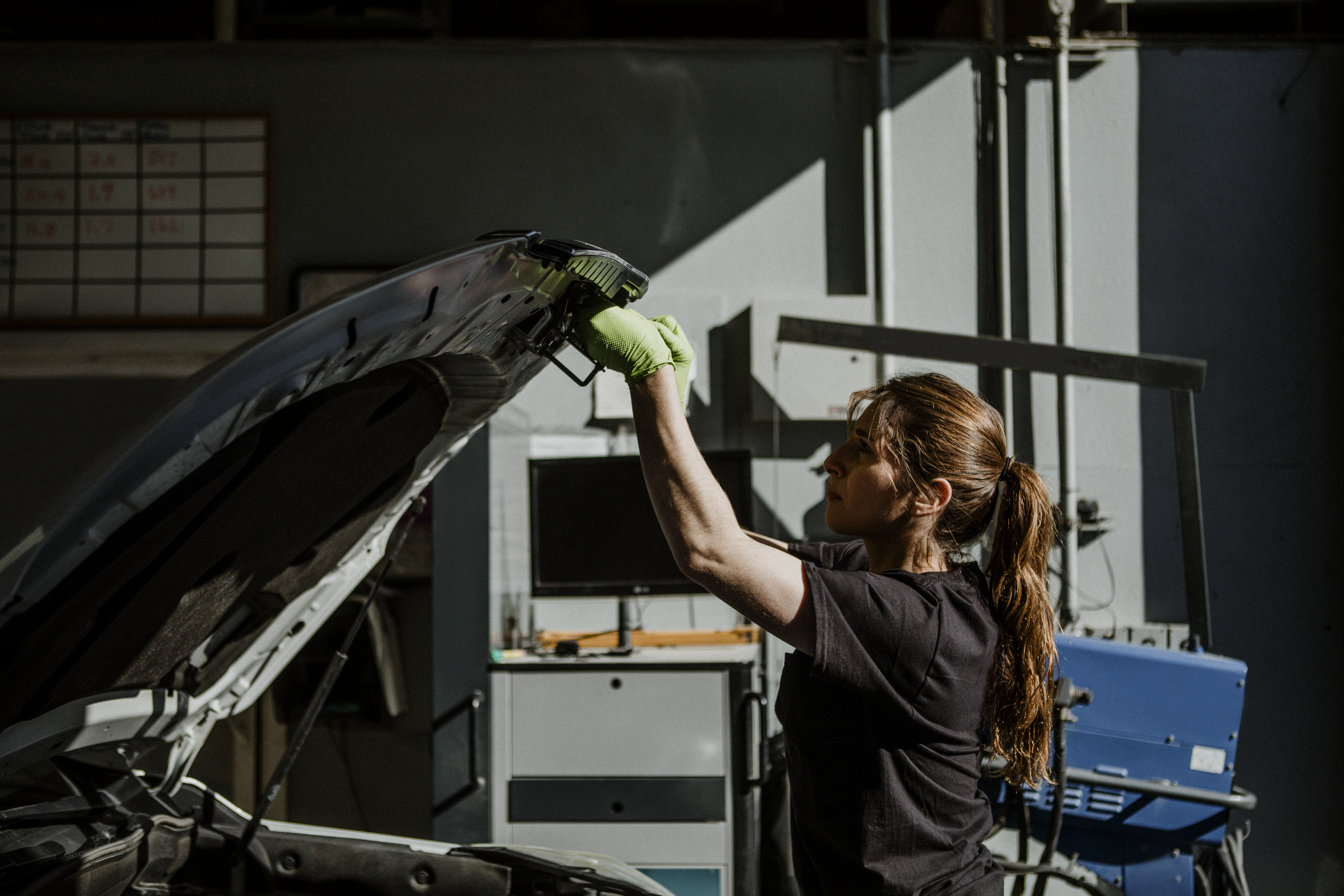 Professionnel de la réparation automobile