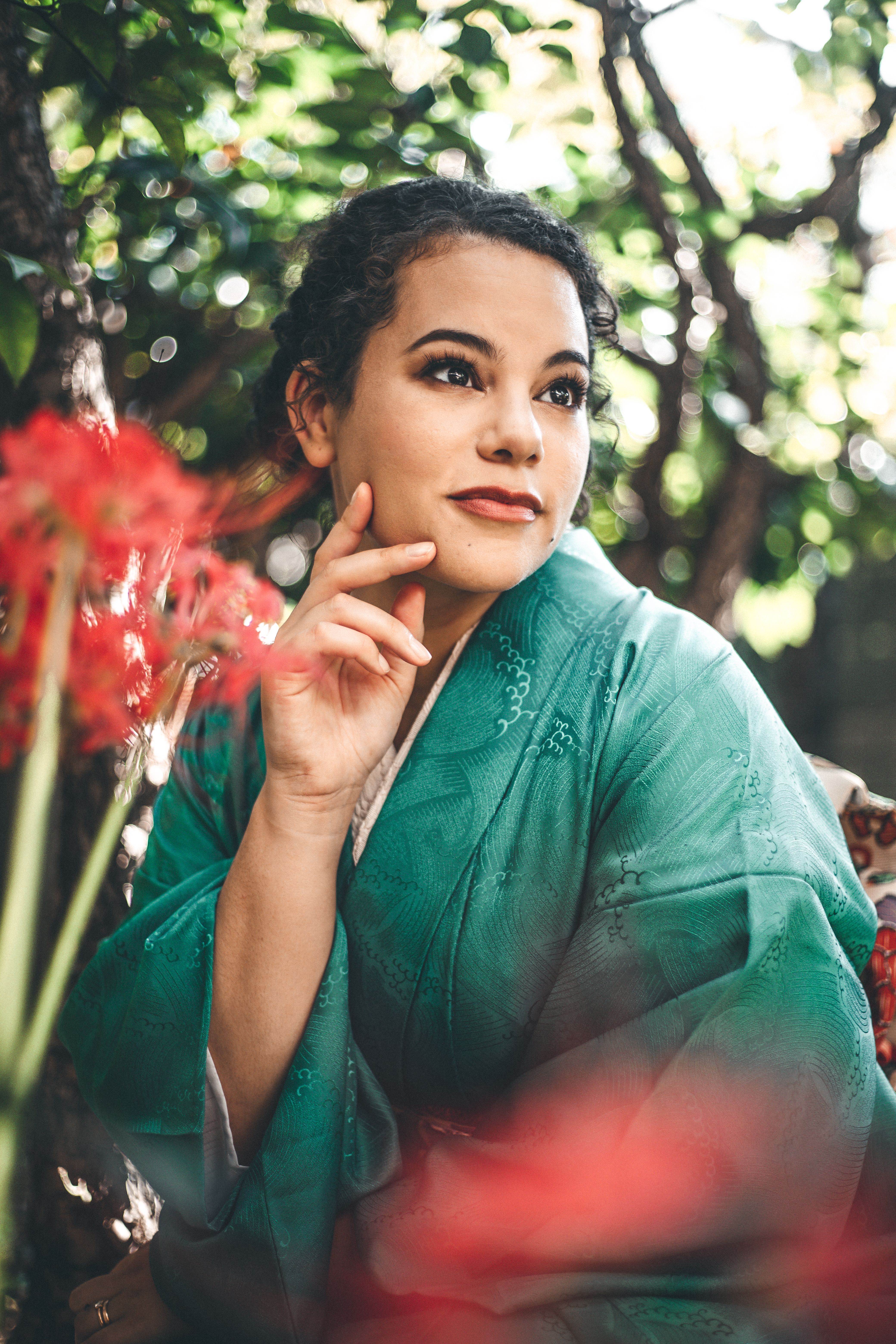 Kimono portrait