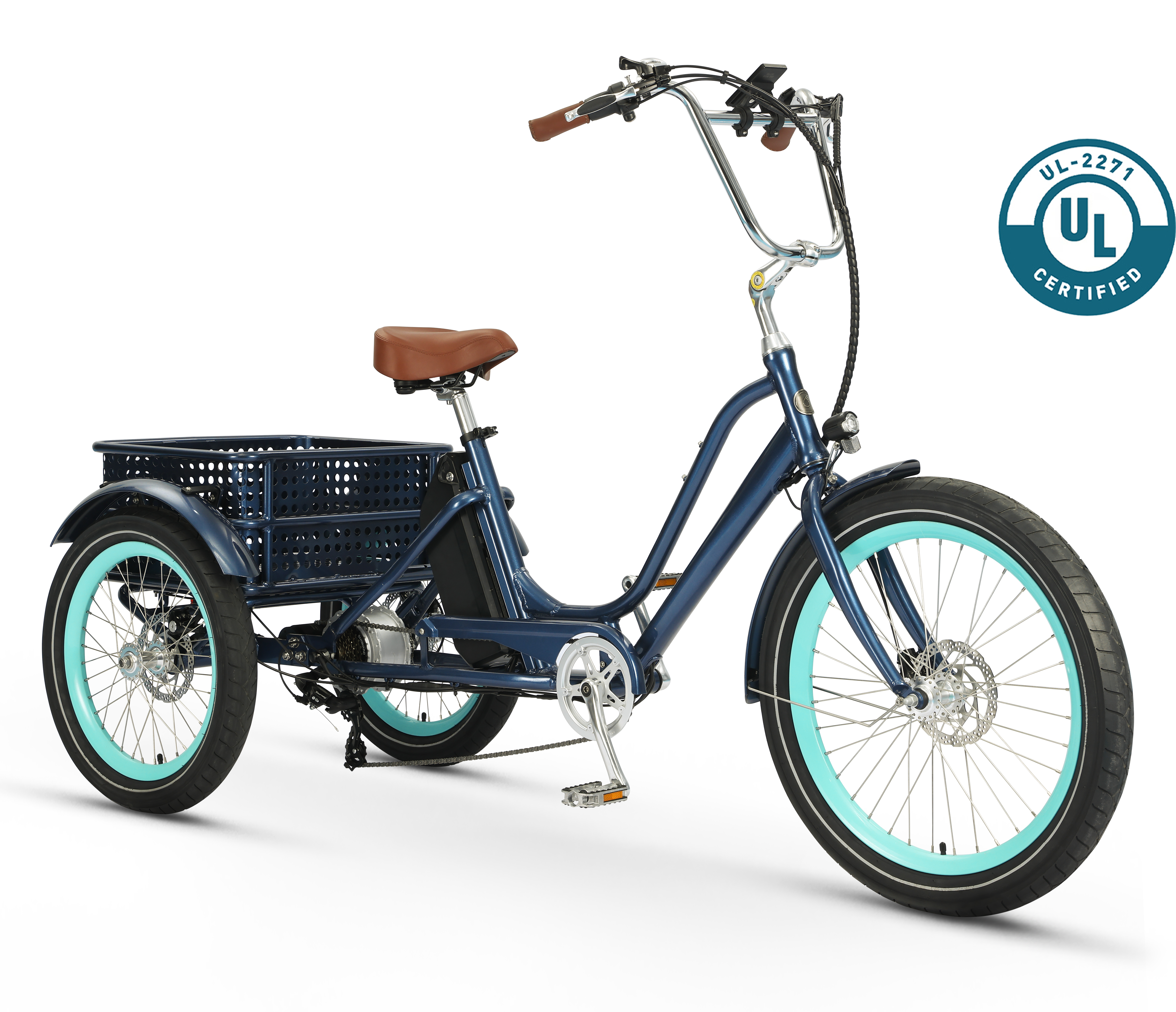 Laid Back Sit Down Tricycle For Adults Recumbent Electric Trike