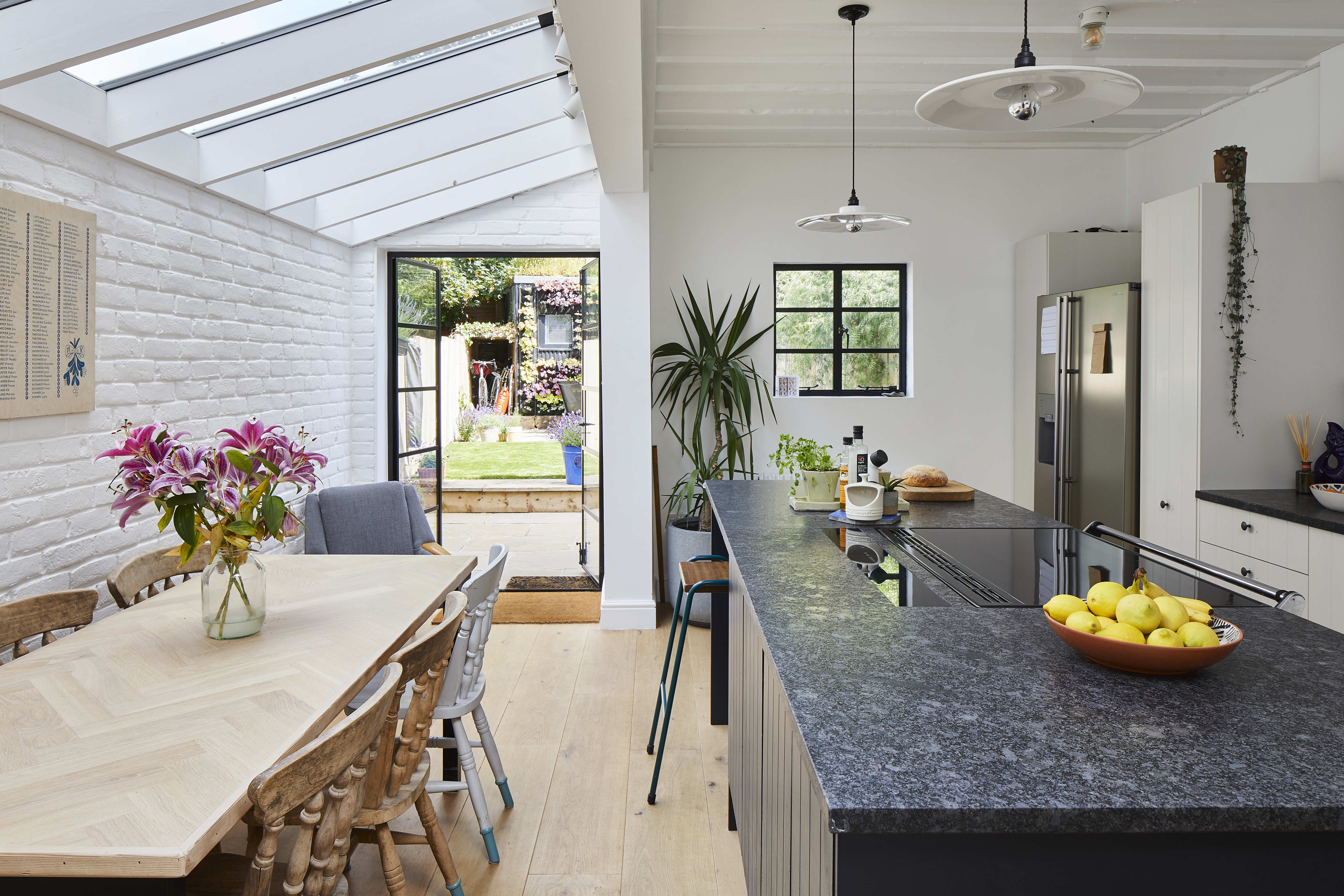 Side Return in the kitchen