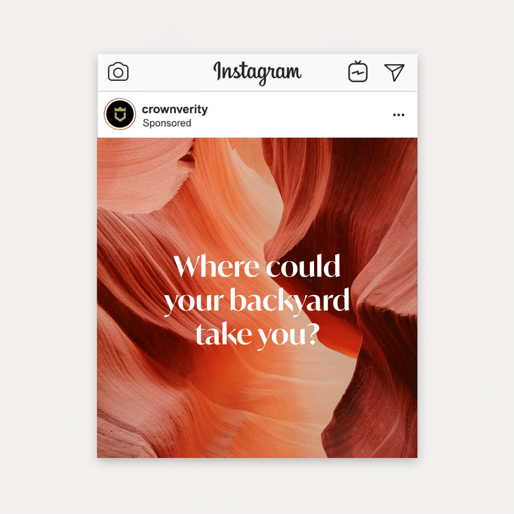 Where could your backyard take you? gif