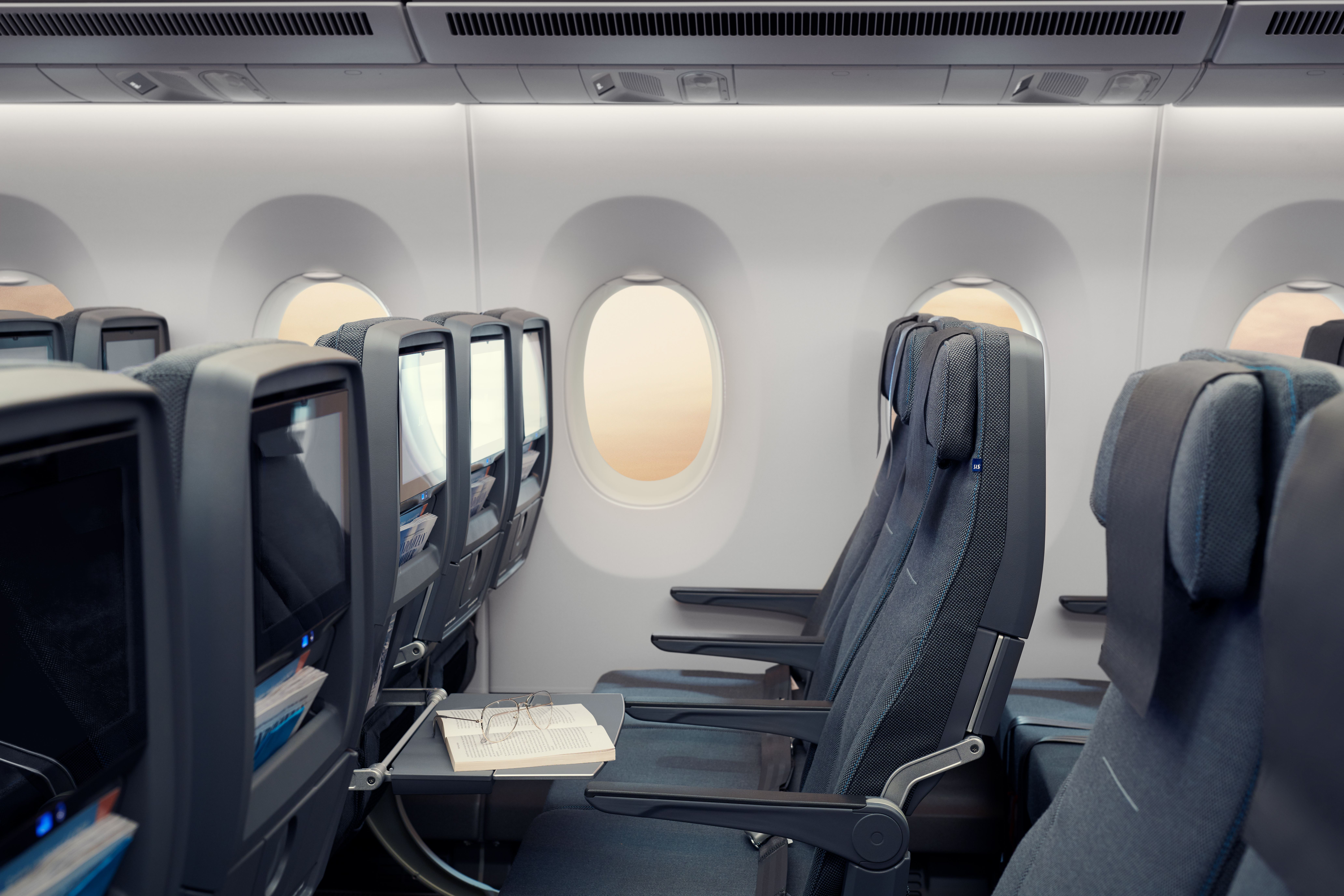 In SAS Go travelers can look forward to improved seats, better storage and a bi-fold tray table.