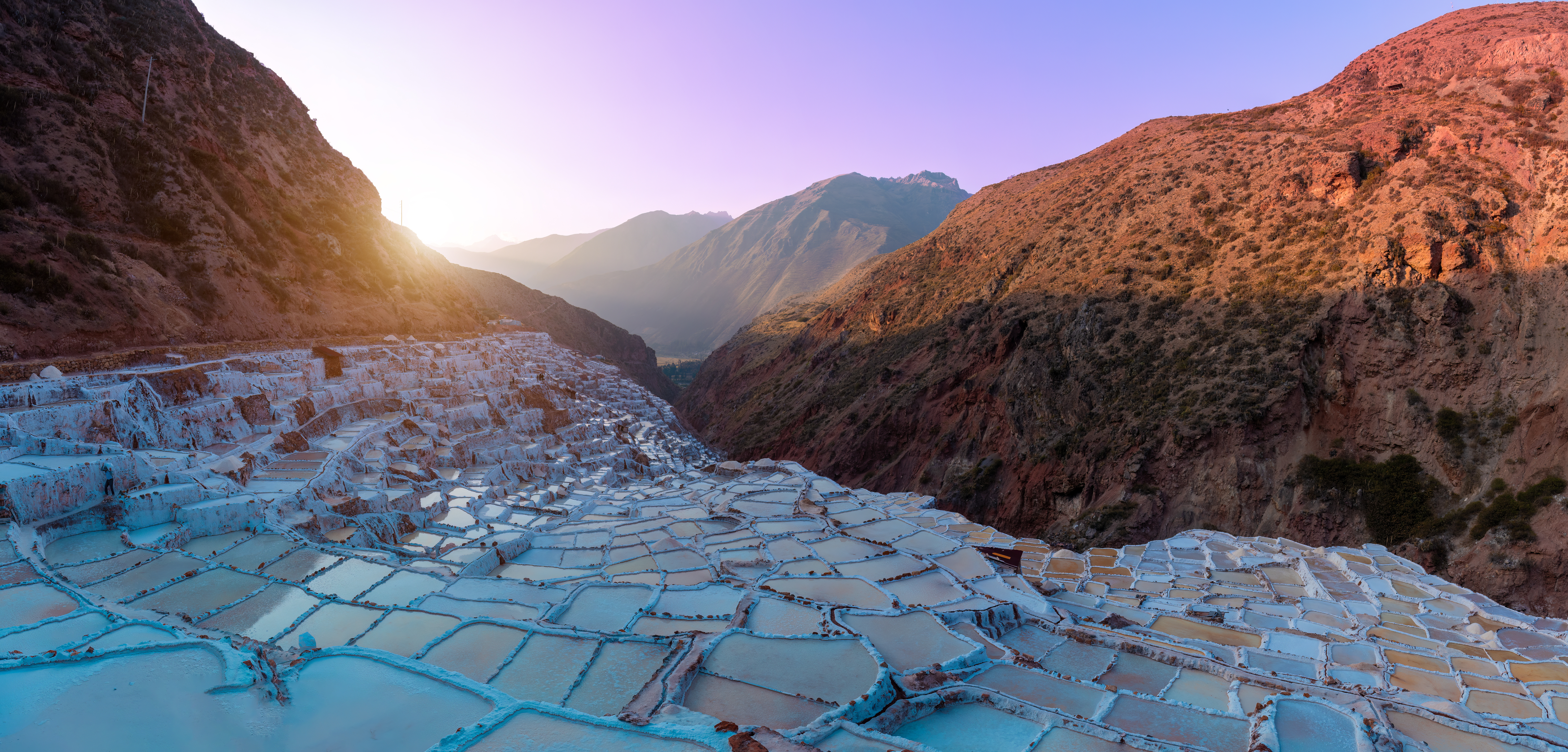 Maras Salt Pans, Peru.
