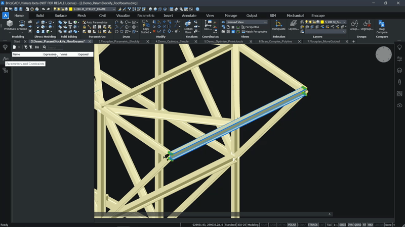Blocks - What-s New for BricsCAD V21- parametric (1)