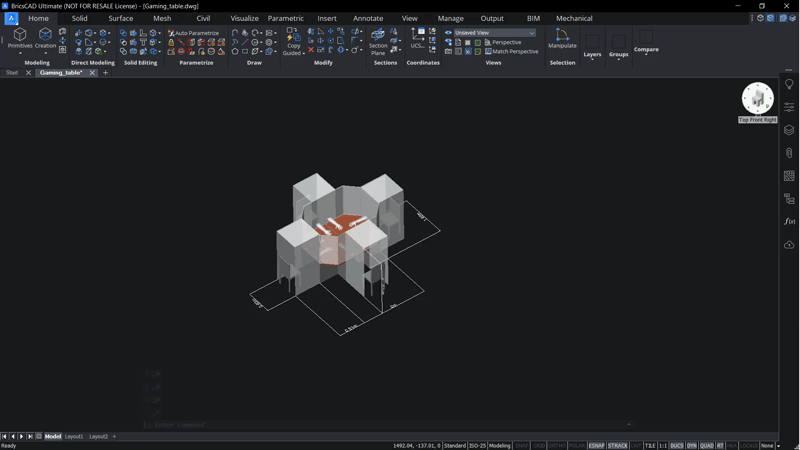 Winners Announced! - Bricsys Stay Connected Student Design Challenge 2021- gaming table