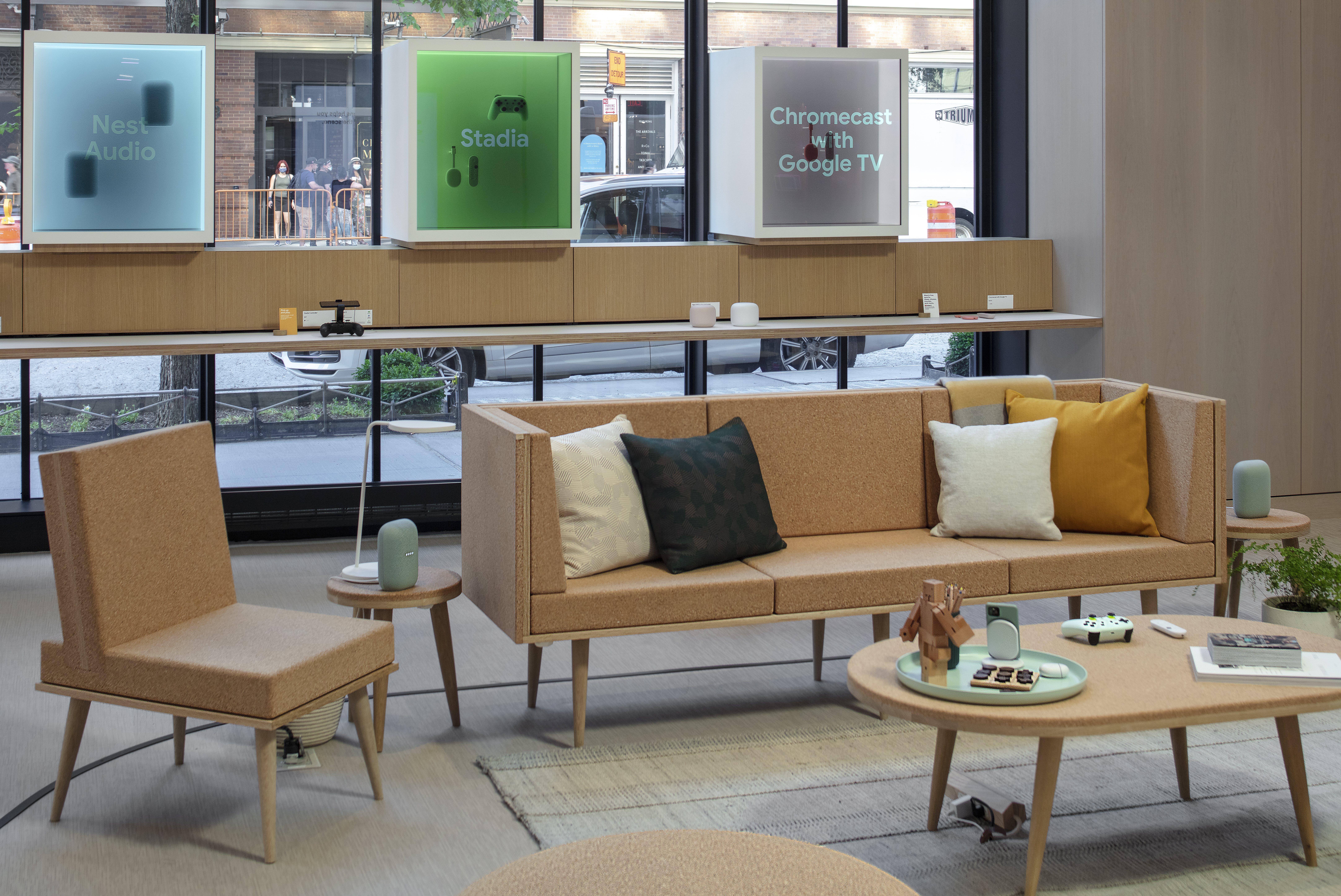 Google Store Interior Furniture by Daniel Michalik