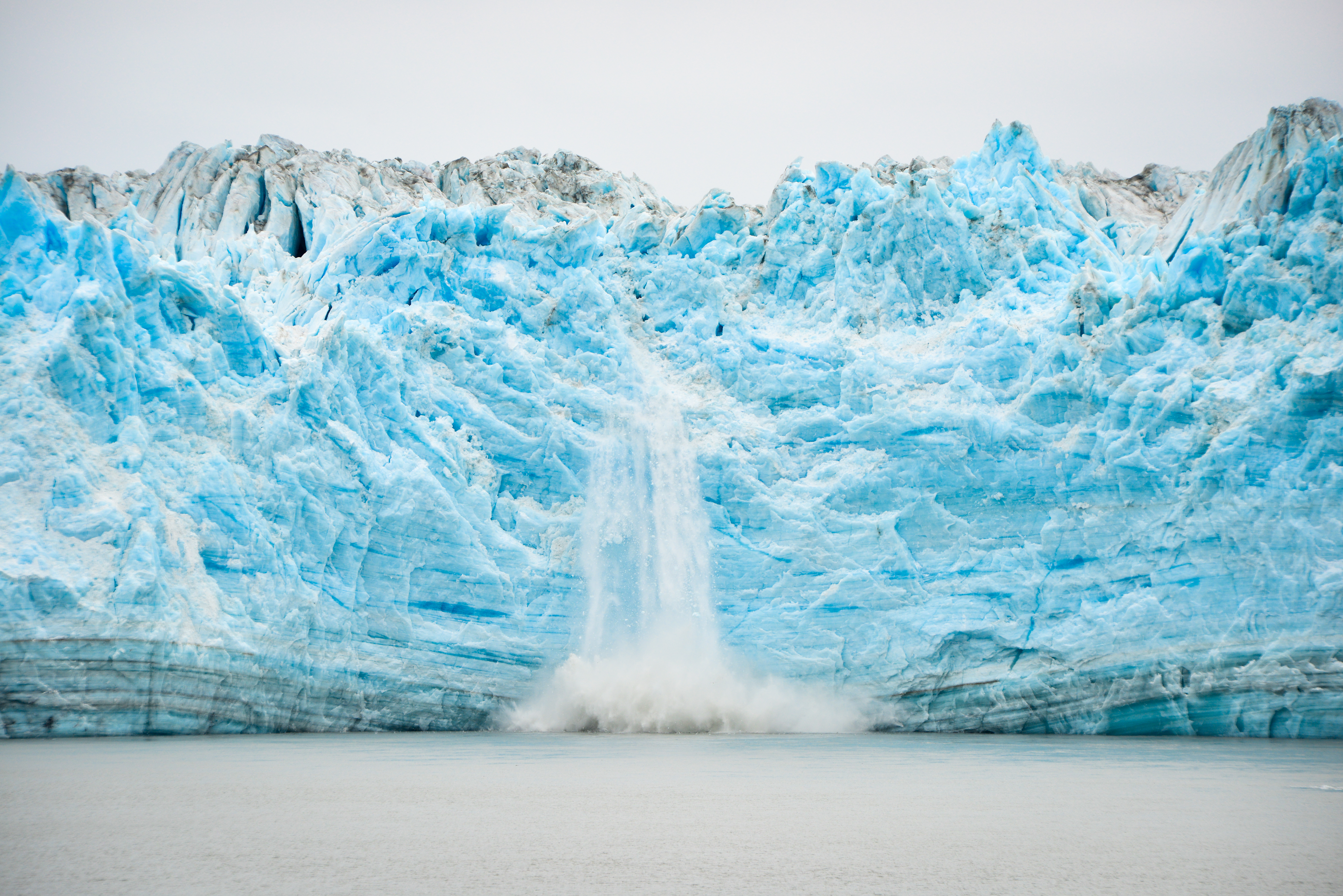 Hubbard Glacier Calving