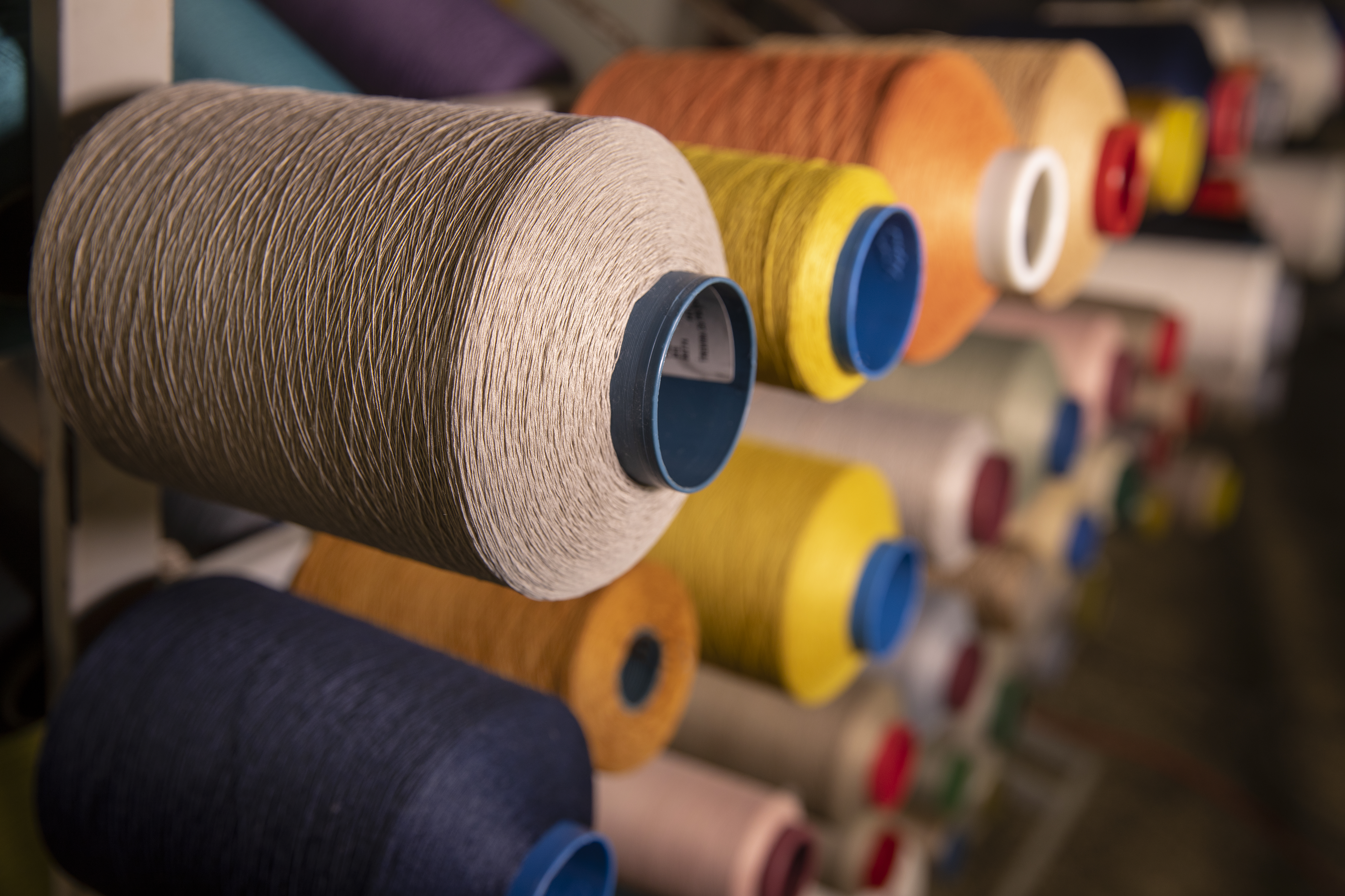 Women are working about designing about material