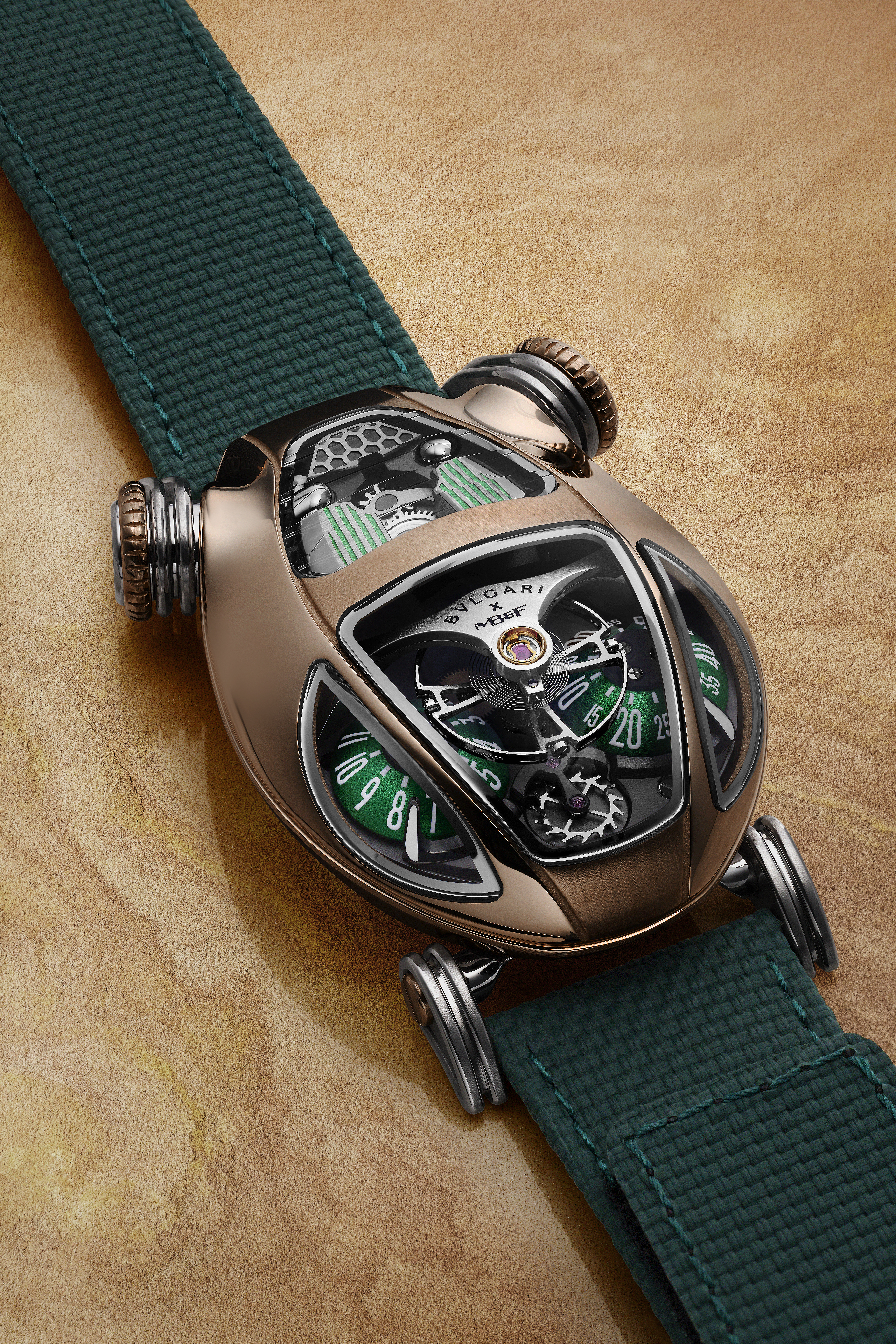 Bvlgari X MB&F Serpenti Rose Gold