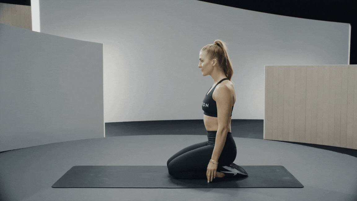 Rebecca Kennedy demonstrates superhuman back exercise 