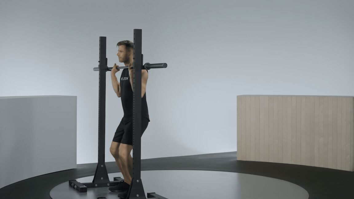 Barbell overhead press