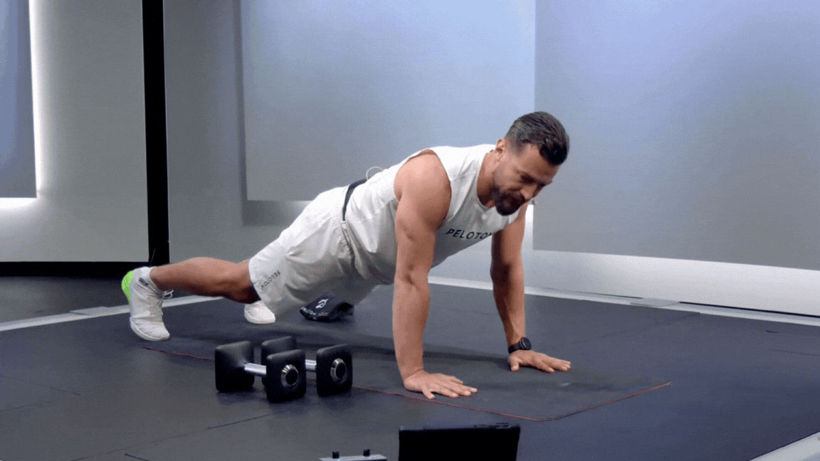 How to perform a push up online