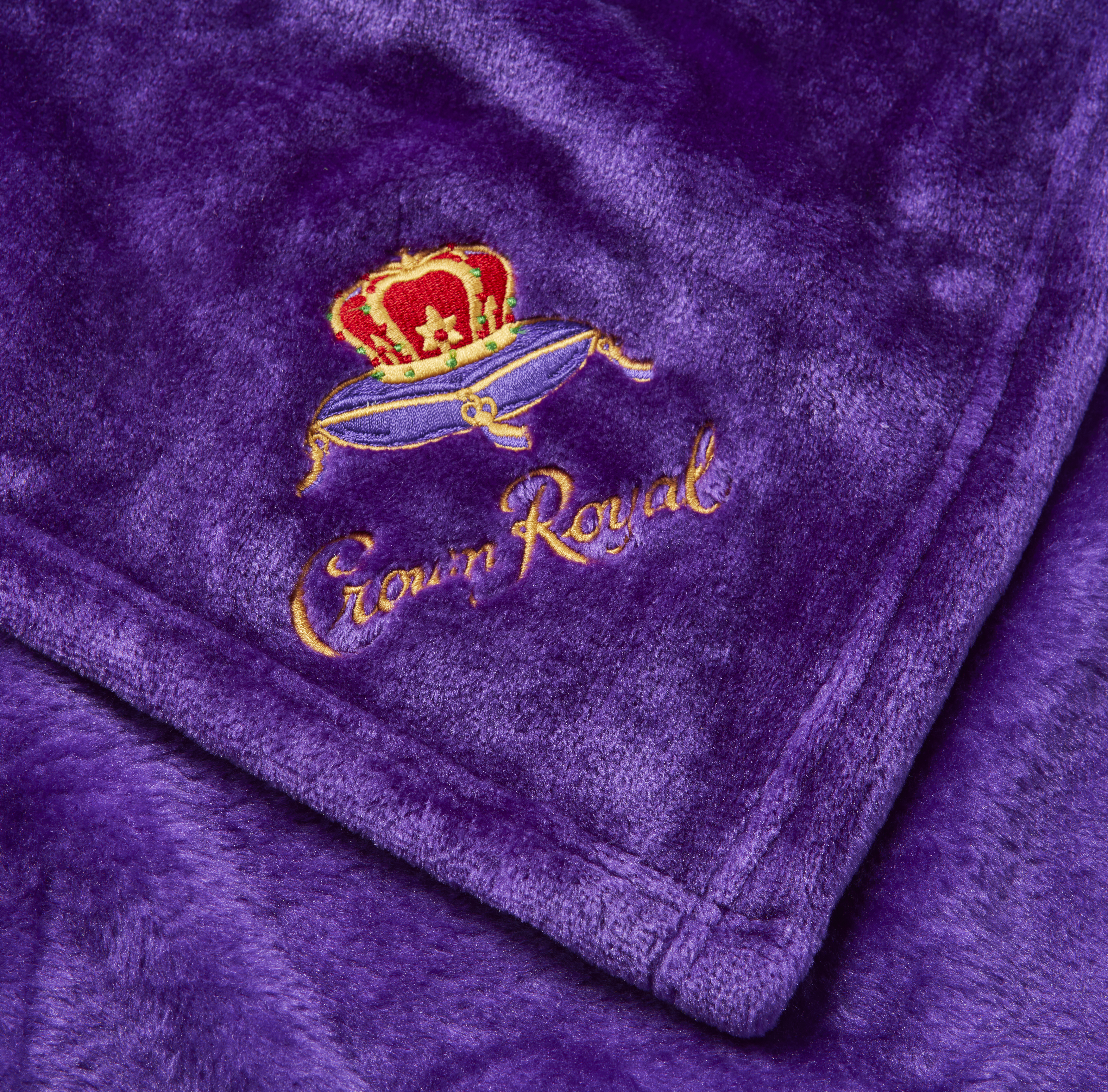 Crown Royal Blanket Embroidery
