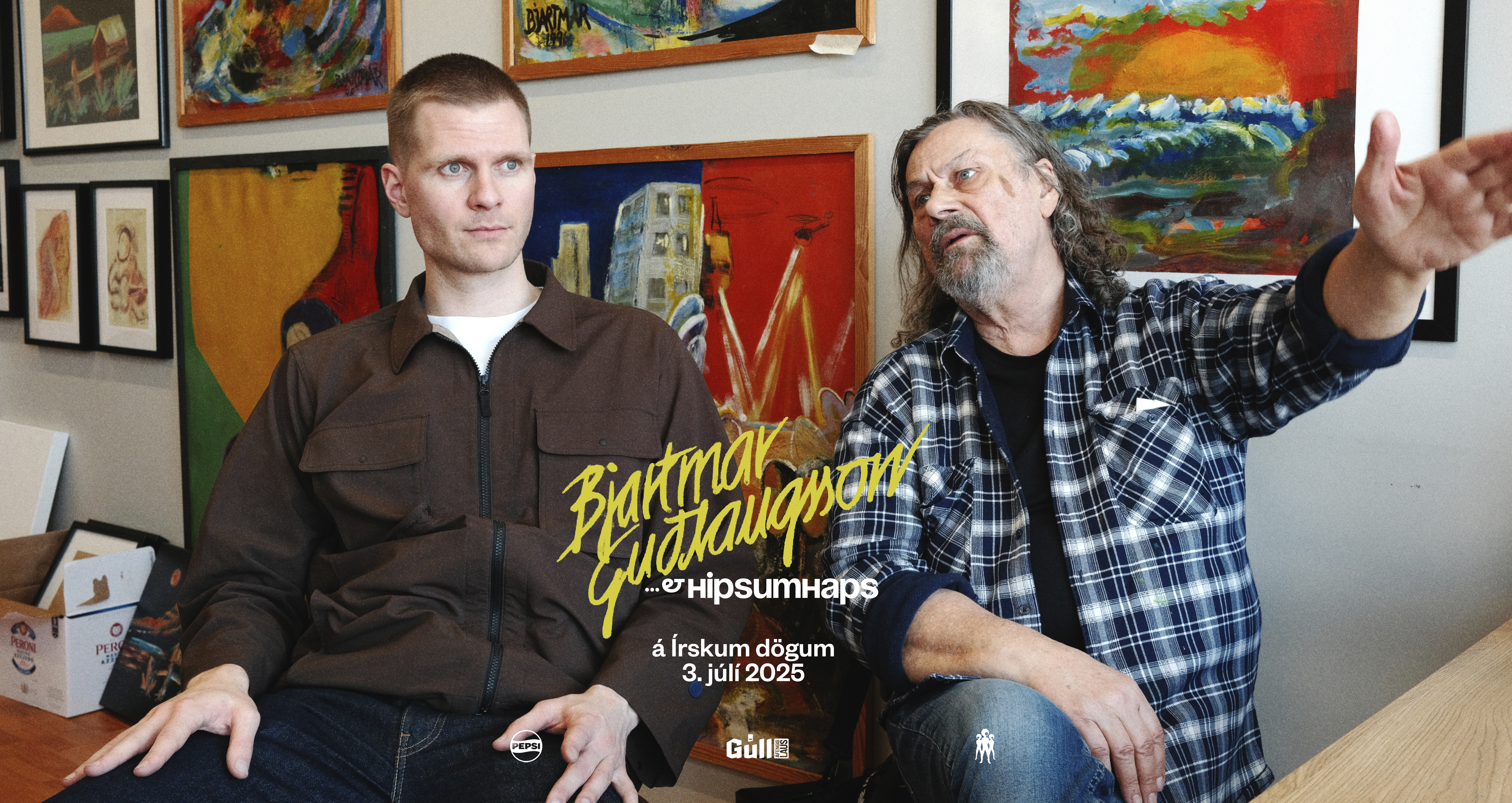 Bjartmar Guðlaugsson... & Hipsumhaps á Írskum dögum