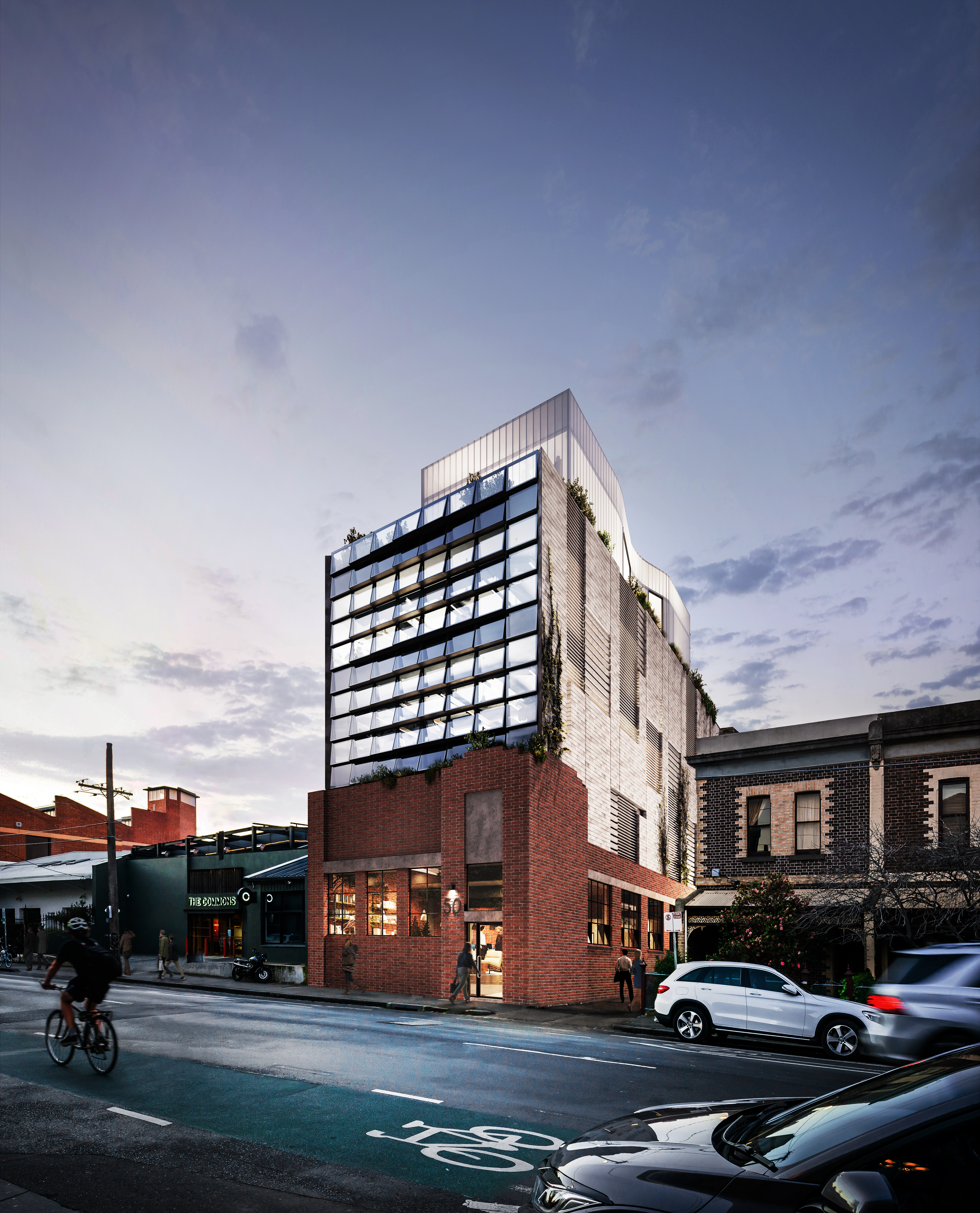 ▲ Zero Gipps will offer a total of 2,000sq m of office space across six levels, with spaces ranging from 107sq m up to 447 square metres.