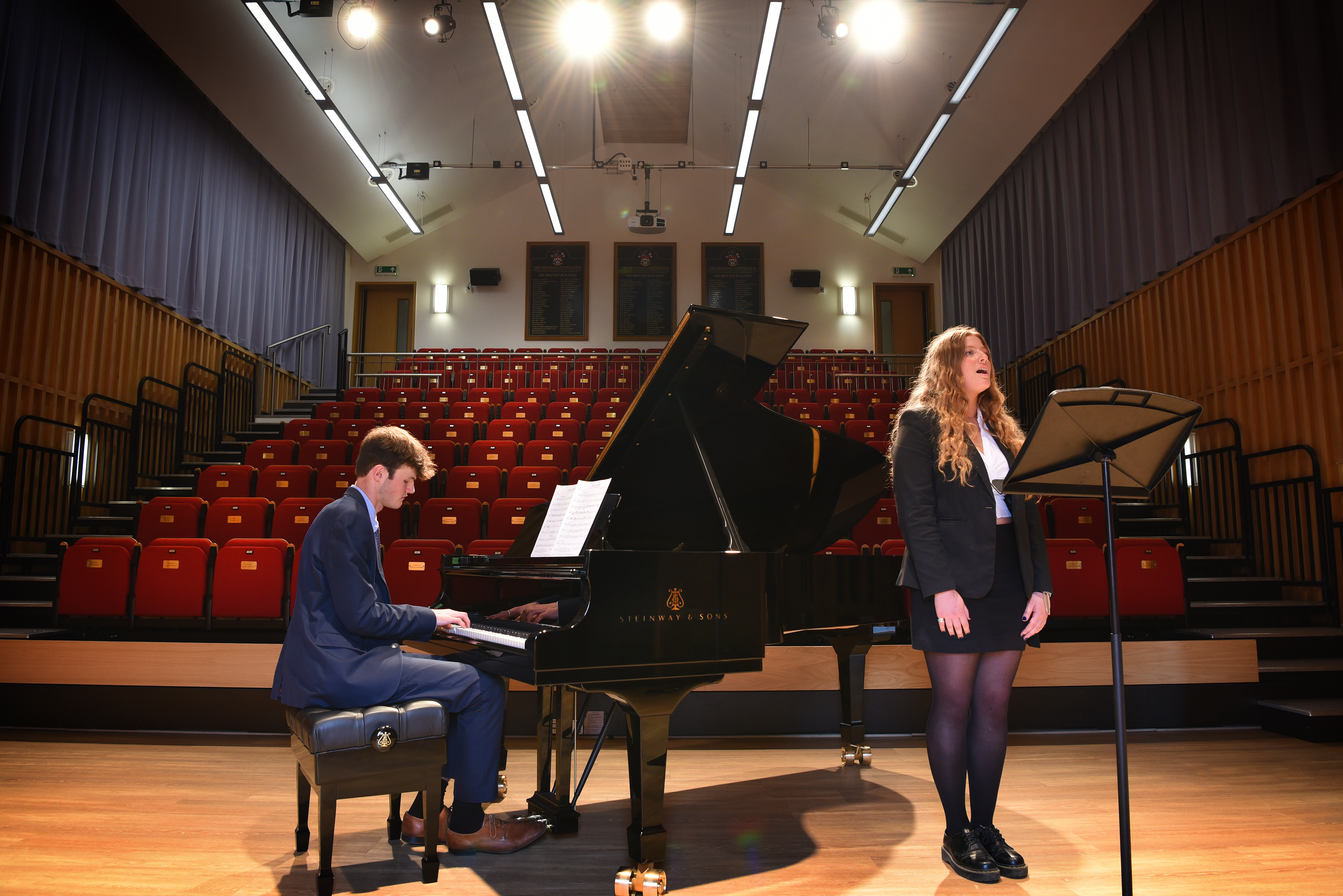 Gresham's School - Student concert with Steinway Piano in the Fishmongers Recital Hall Gresham's School - Student concert with Steinway Piano in the Fishmongers Recital Hall