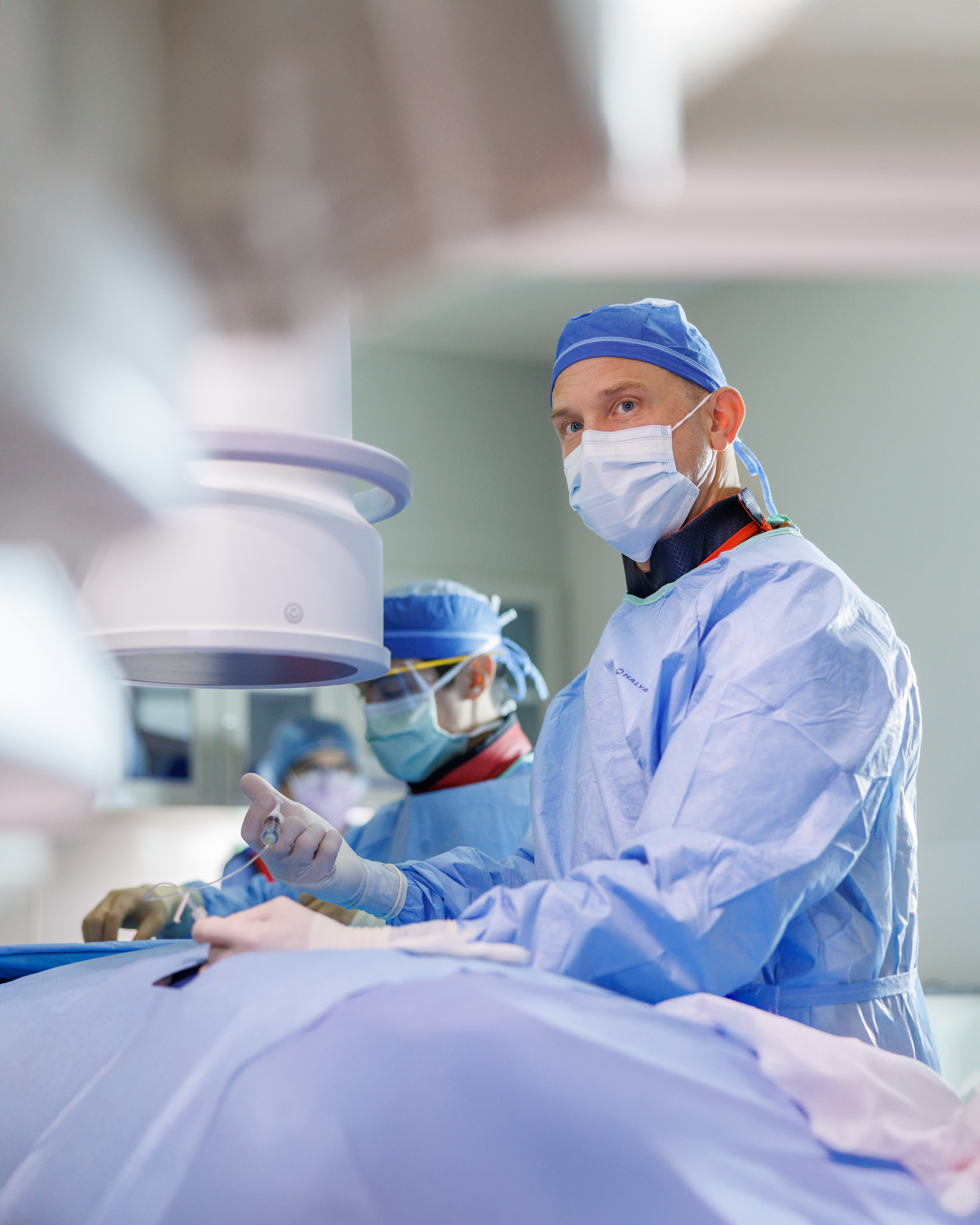 Dr. Przybysz in Procedure Room