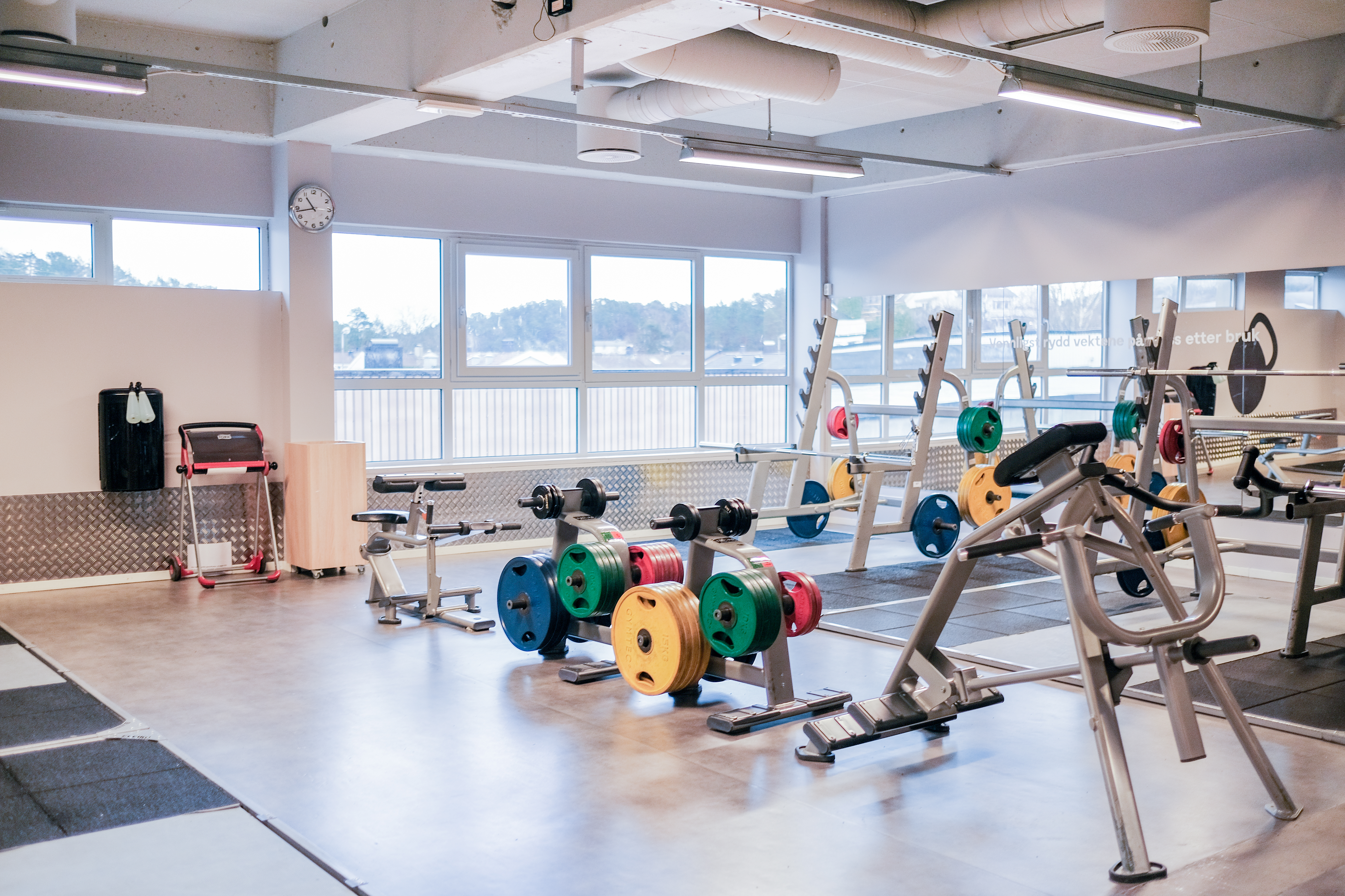 På Fresh Fitness-treningssenteret i Lund tilbyr vi et bredt utvalg av styrketreningsutstyr, inkludert både frivekter og styrkeapparater. Vårt utstyr er designet for å dekke alle behov og preferanser når det gjelder styrketrening, og våre erfarne treningsveiledere vil være tilgjengelige for å hjelpe deg med å finne riktig utstyr og oppsett for dine treningsmål.