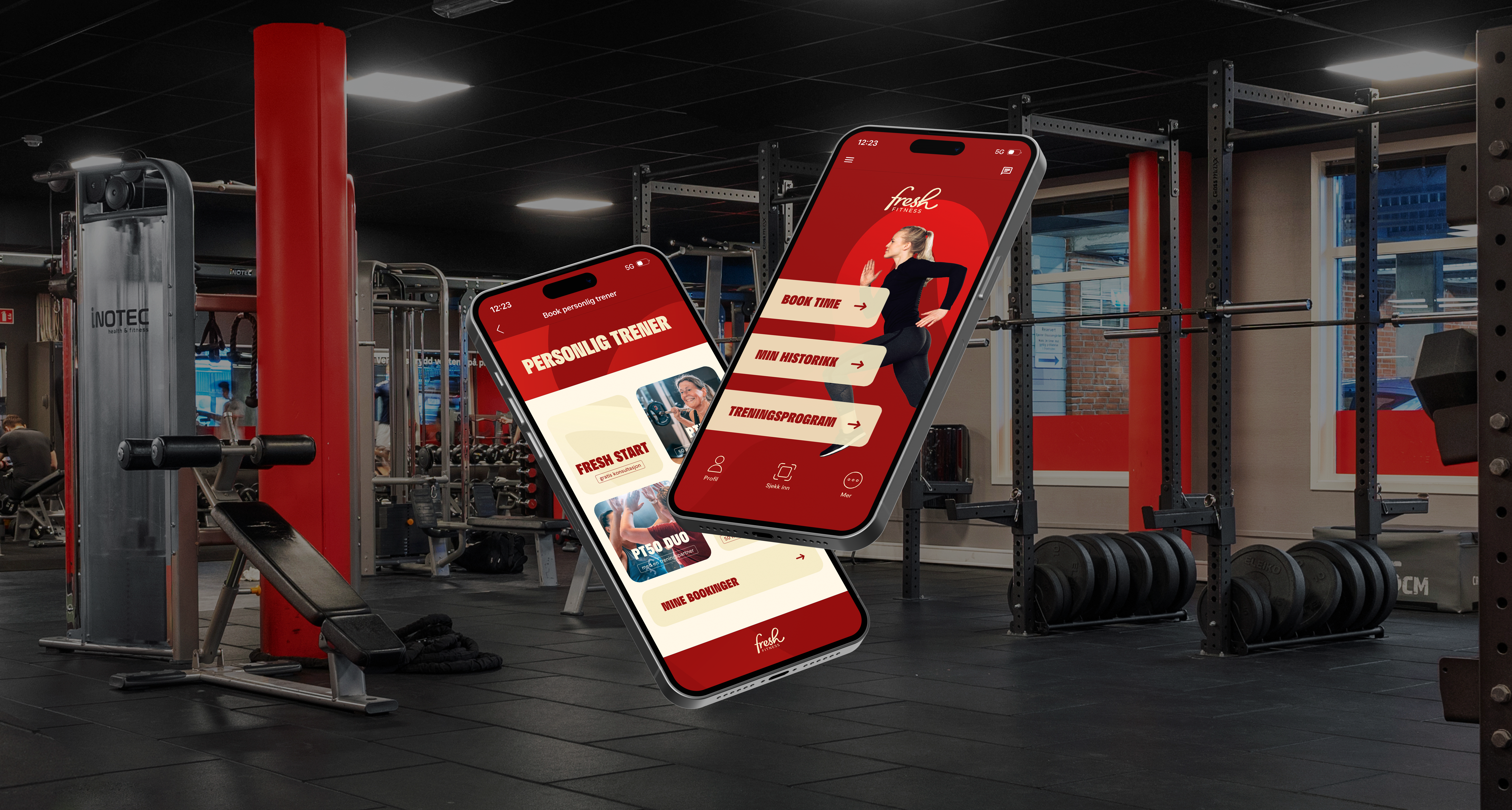 Fresh Fitness legger ned den gamle appen, og du må derfor laste ned den nye appen innen 1. juni for å ha tilgang på ditt digitale medlemskort. 