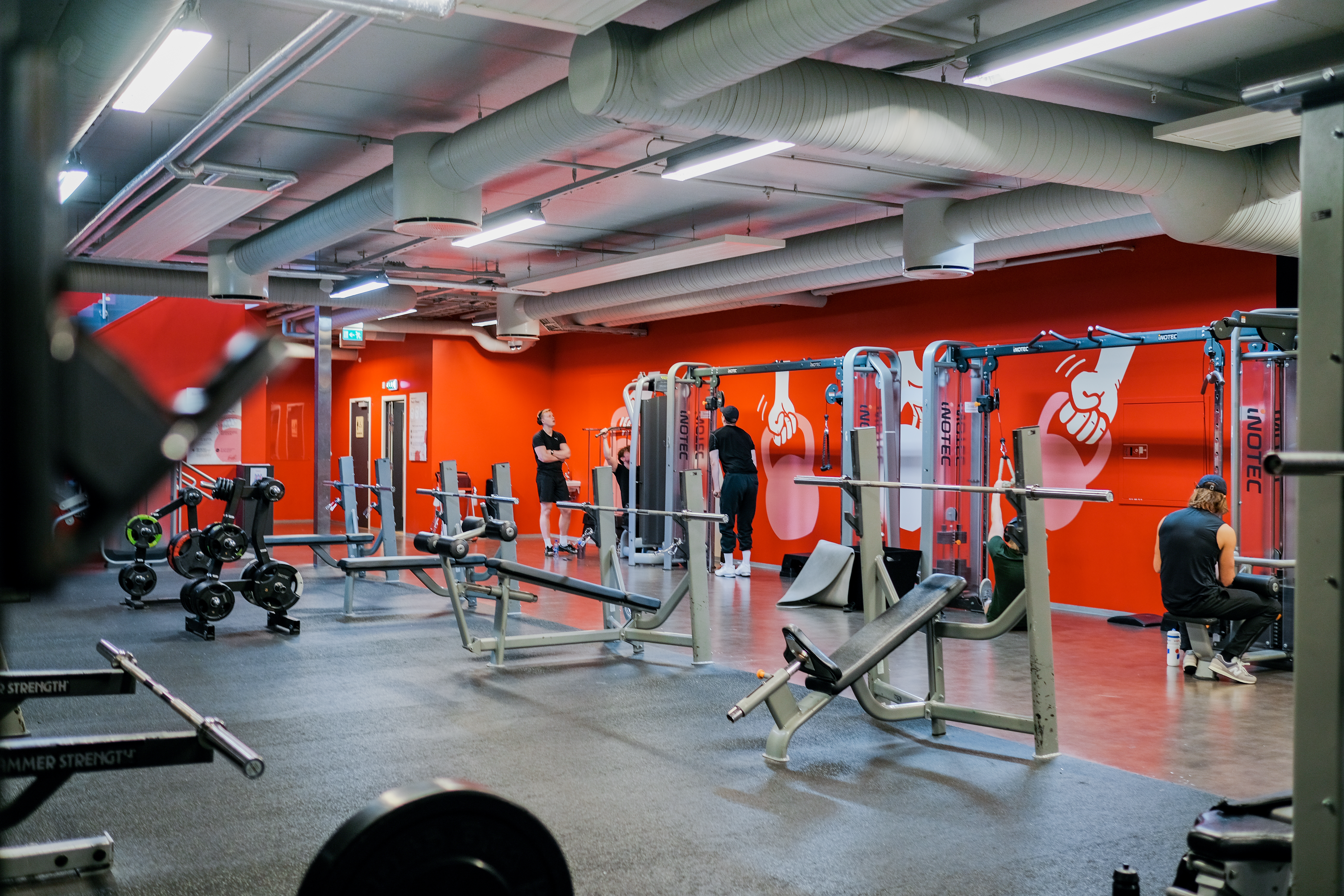 Utforsk våre frivektsområder for effektiv styrketrening på Fresh Fitness treningssenter i Kristiansand sentrum. Med et bredt utvalg av vekter og utstyr kan du skape en skreddersydd treningsopplevelse som passer dine behov og mål.