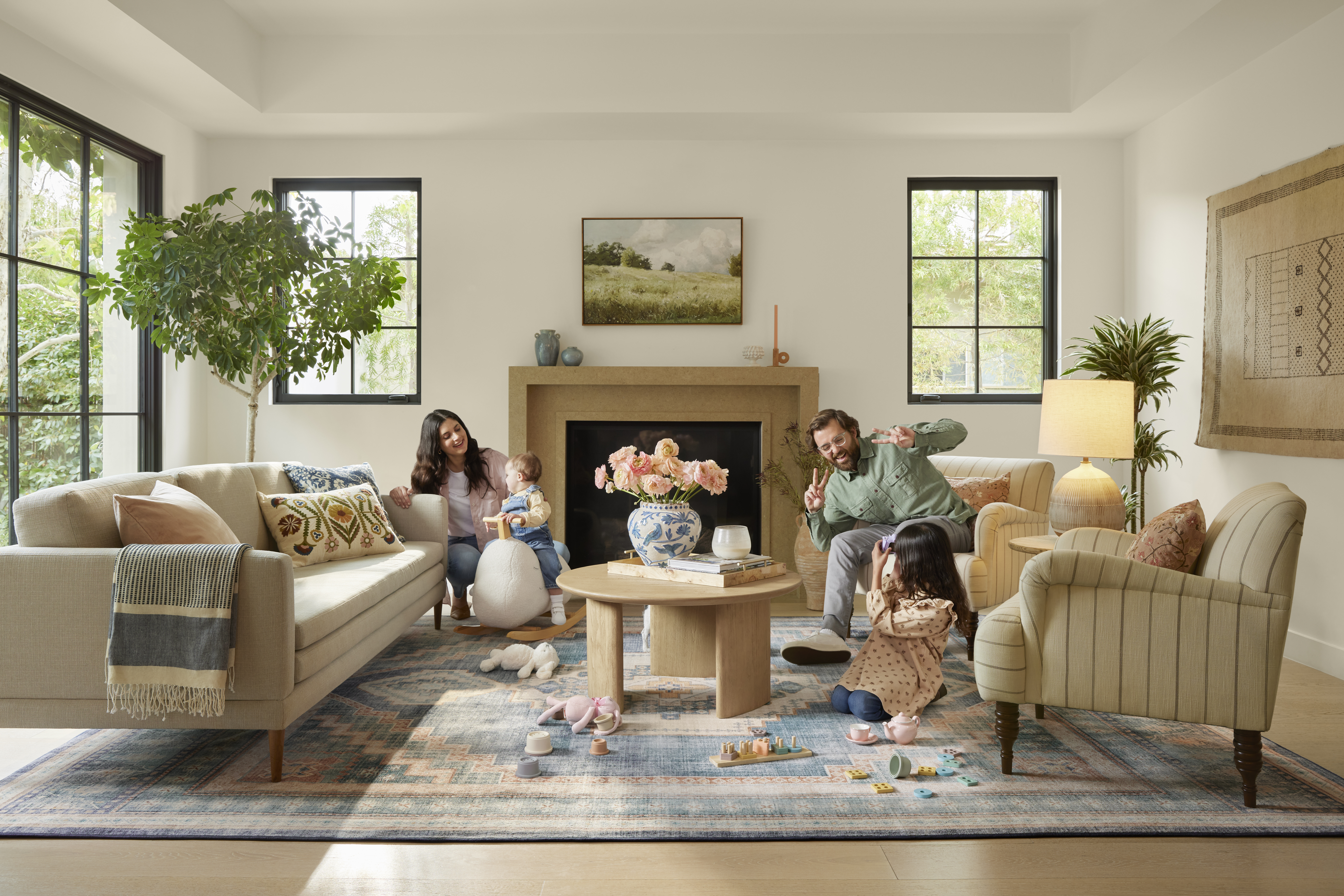 Rayne Soft Navy Rug - Blog