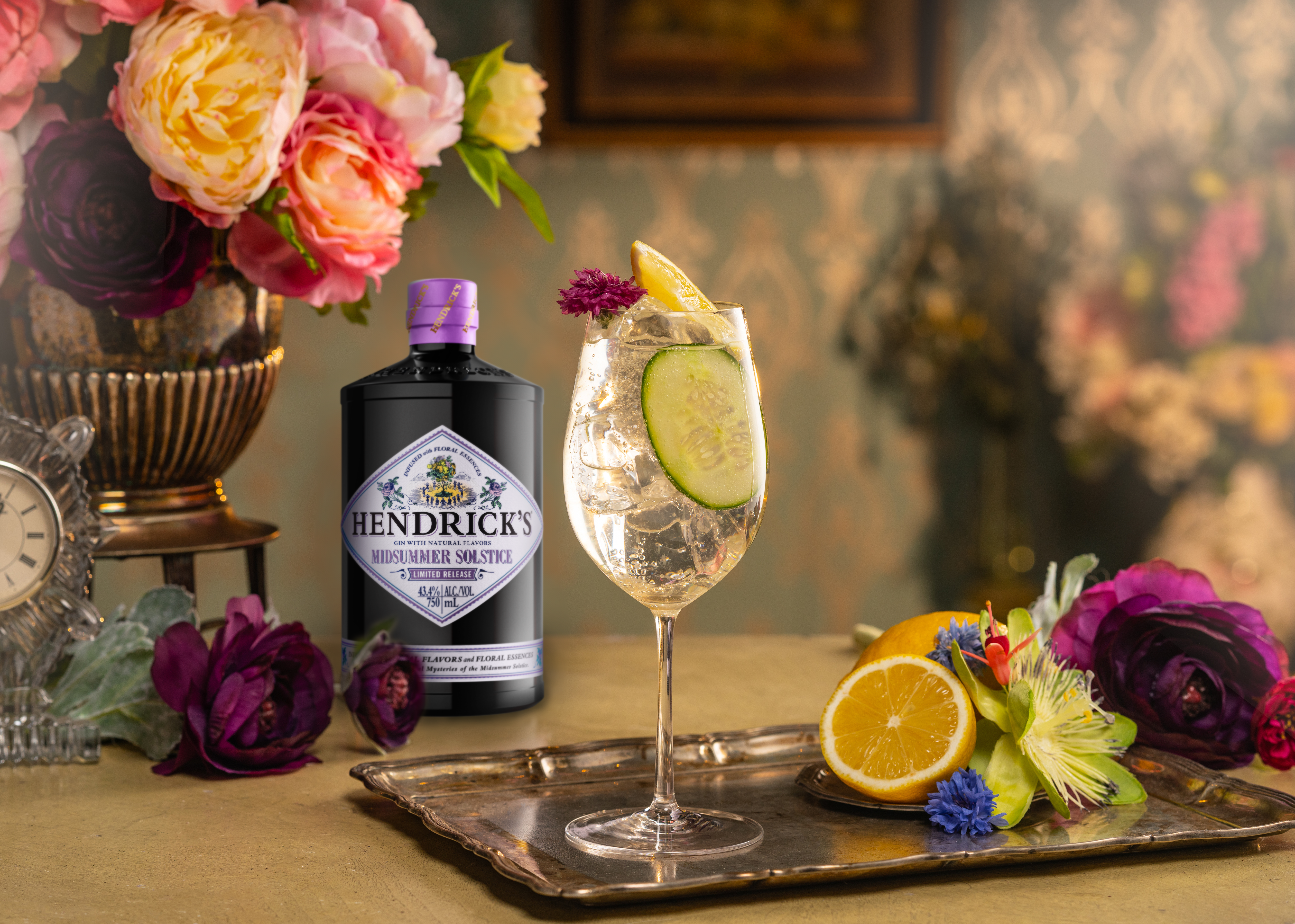 Midsummer Solstice Spritz - Gin Cocktails