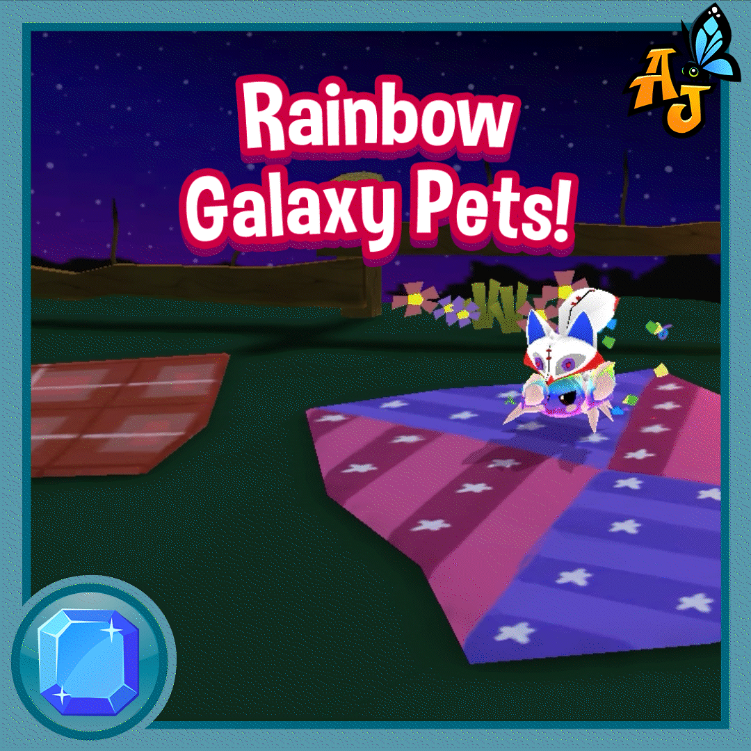 Rainbow Galaxy Pets