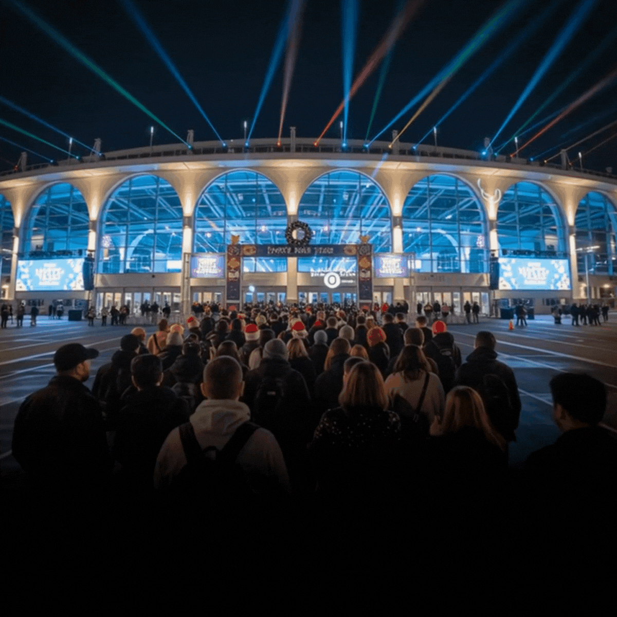 From standing at the gate to dancing in the stands