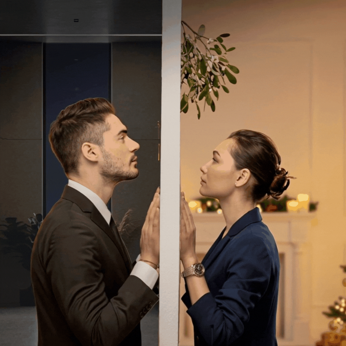 Von einem Misserfolg zu einem Kuss unter dem Mistelzweig