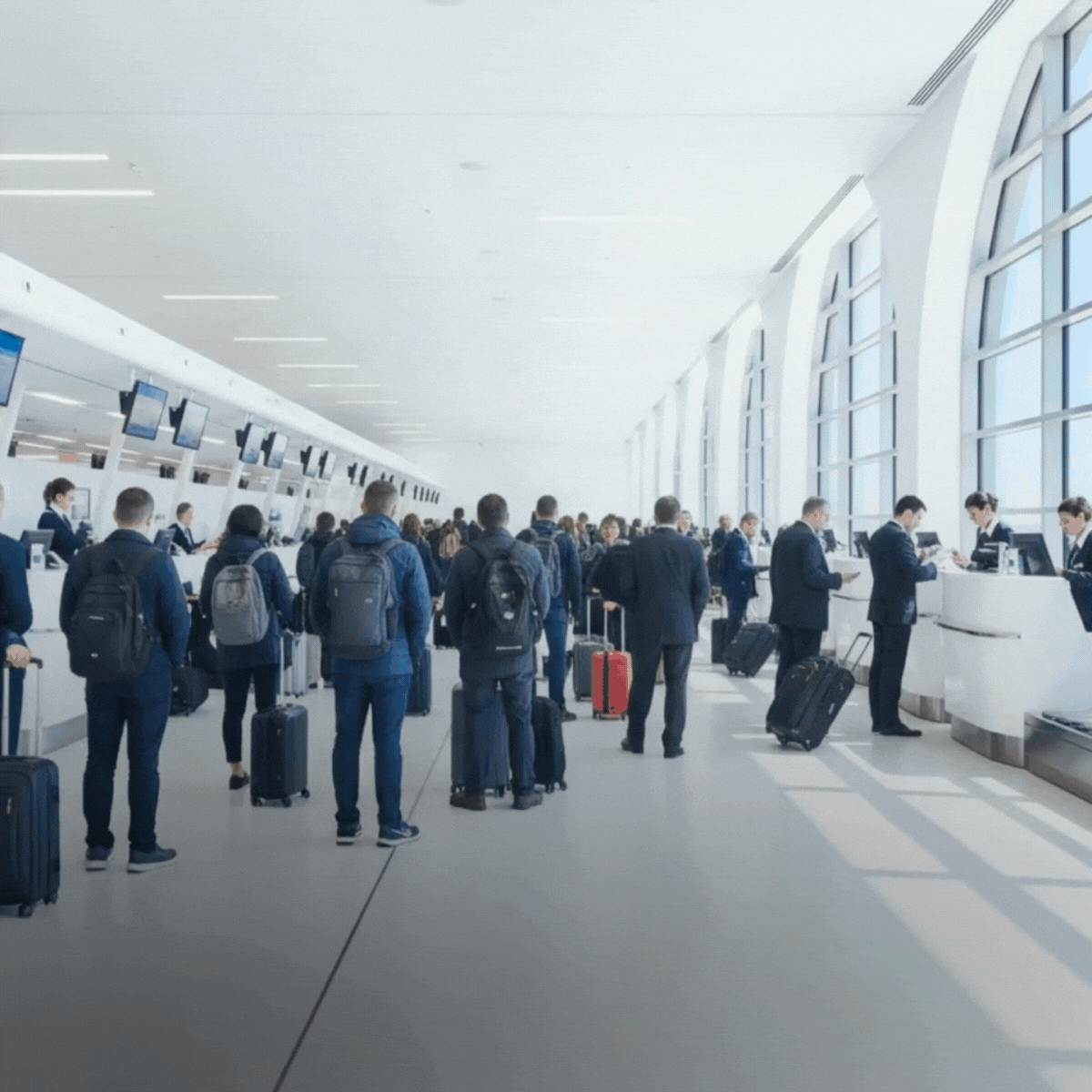 Airport Automated Doors