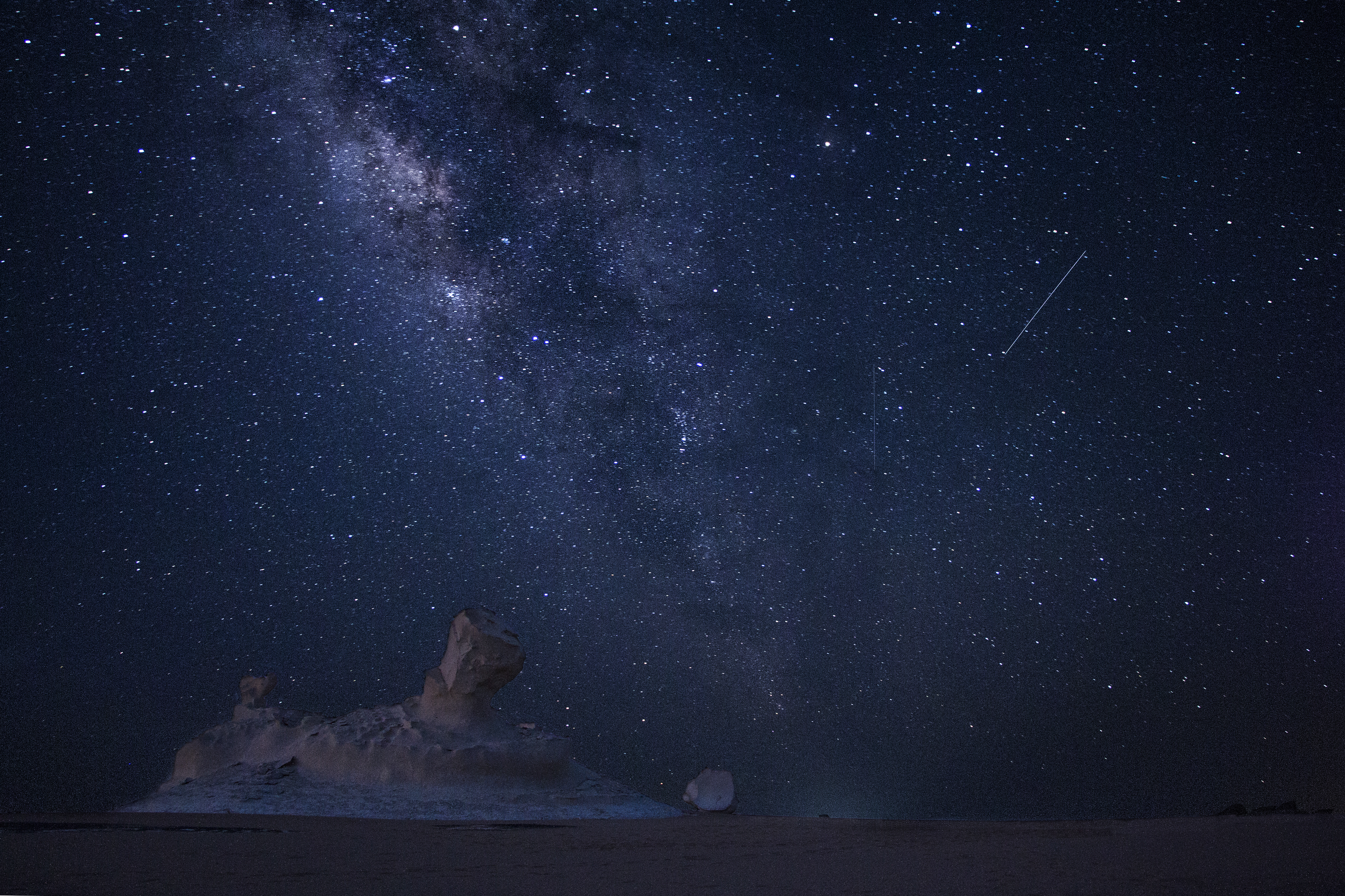 Perseïden woestijn Egypte