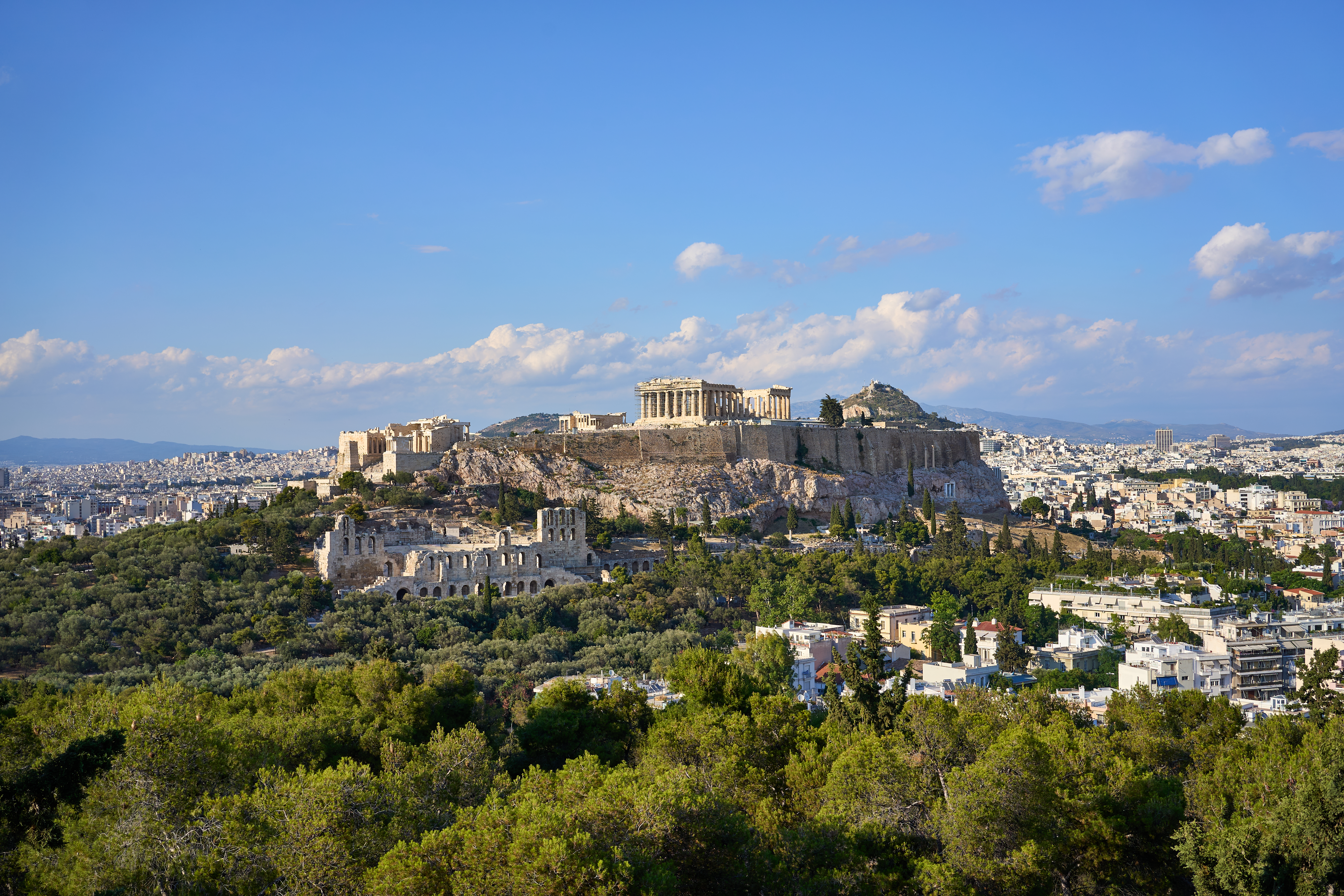 De Acropolis in Athene - George E. Koronaios
