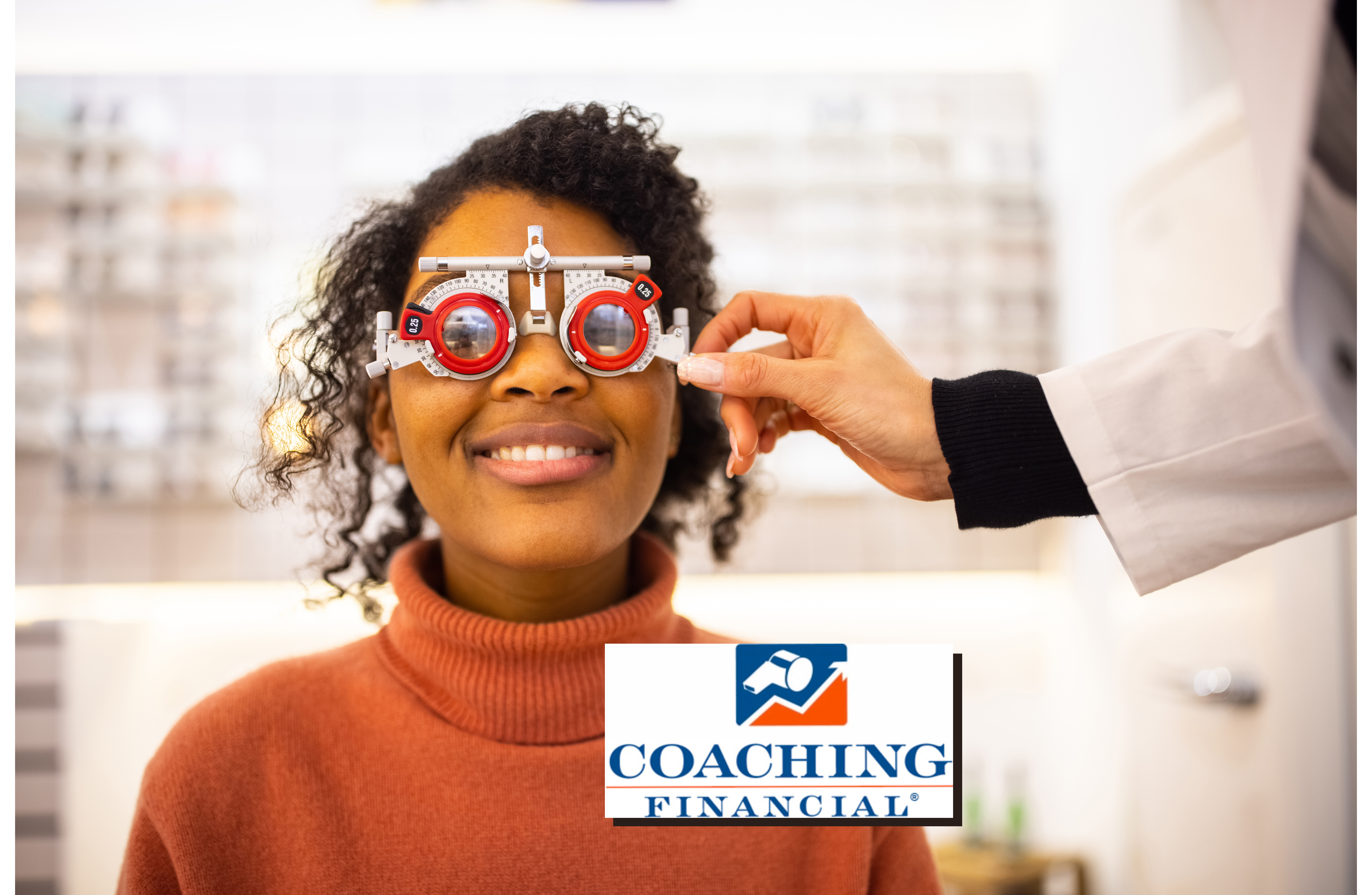 Coaching Financial Logo with image for vision