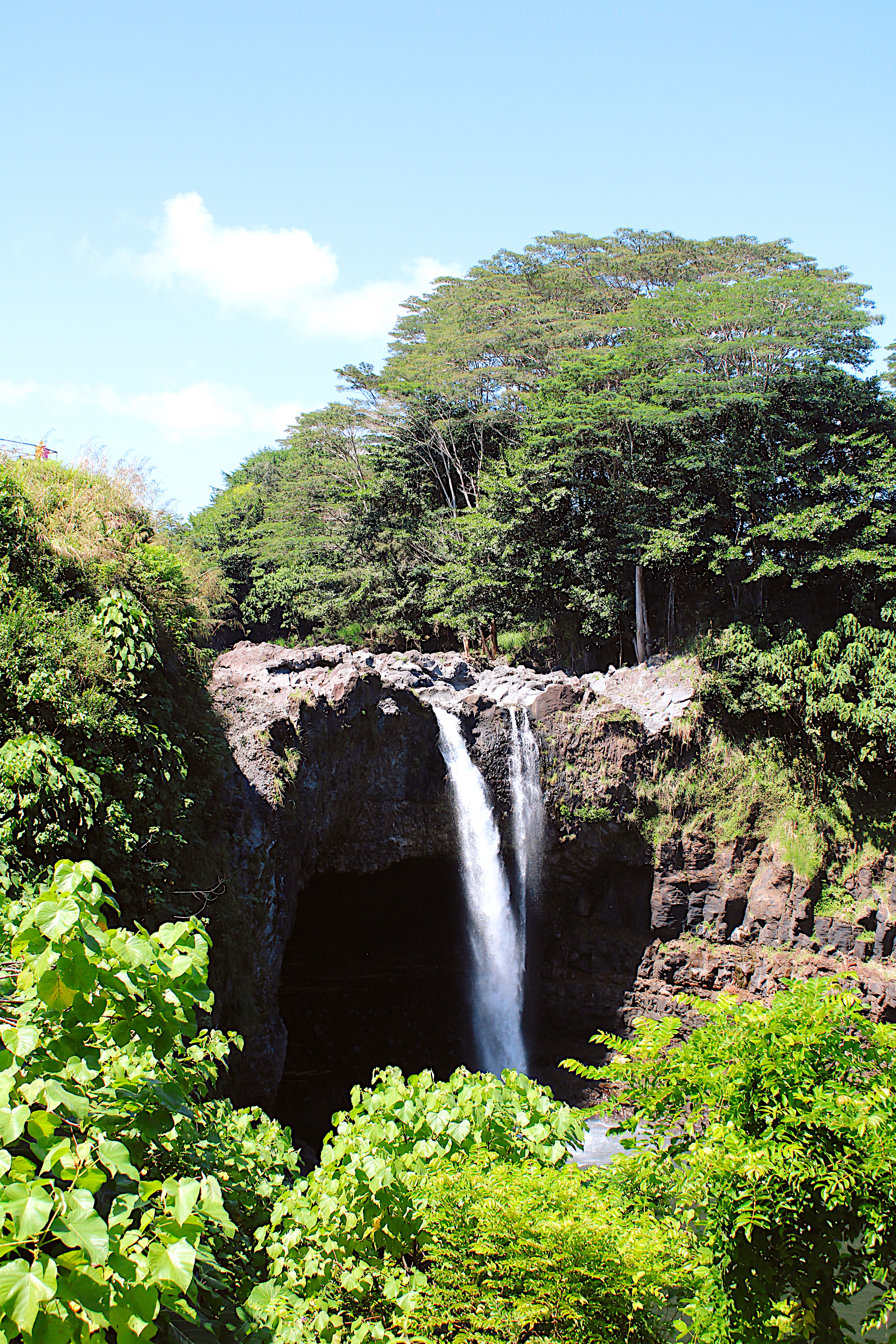 Waterfalls near Hilo, Hawaii