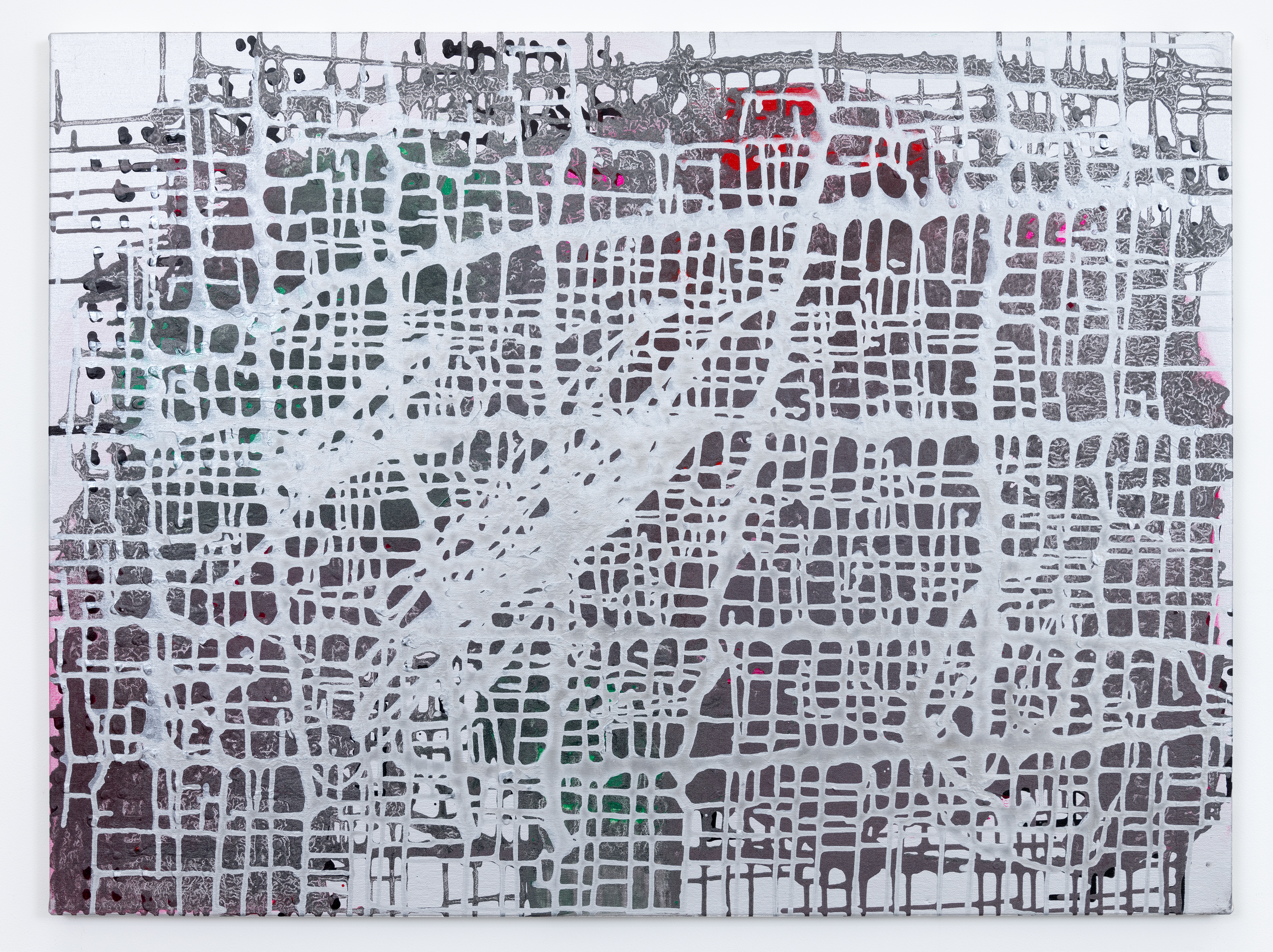 Servane Mary, Untitled, 2023, Acrylic on canvas, 30 x 40 inches 01