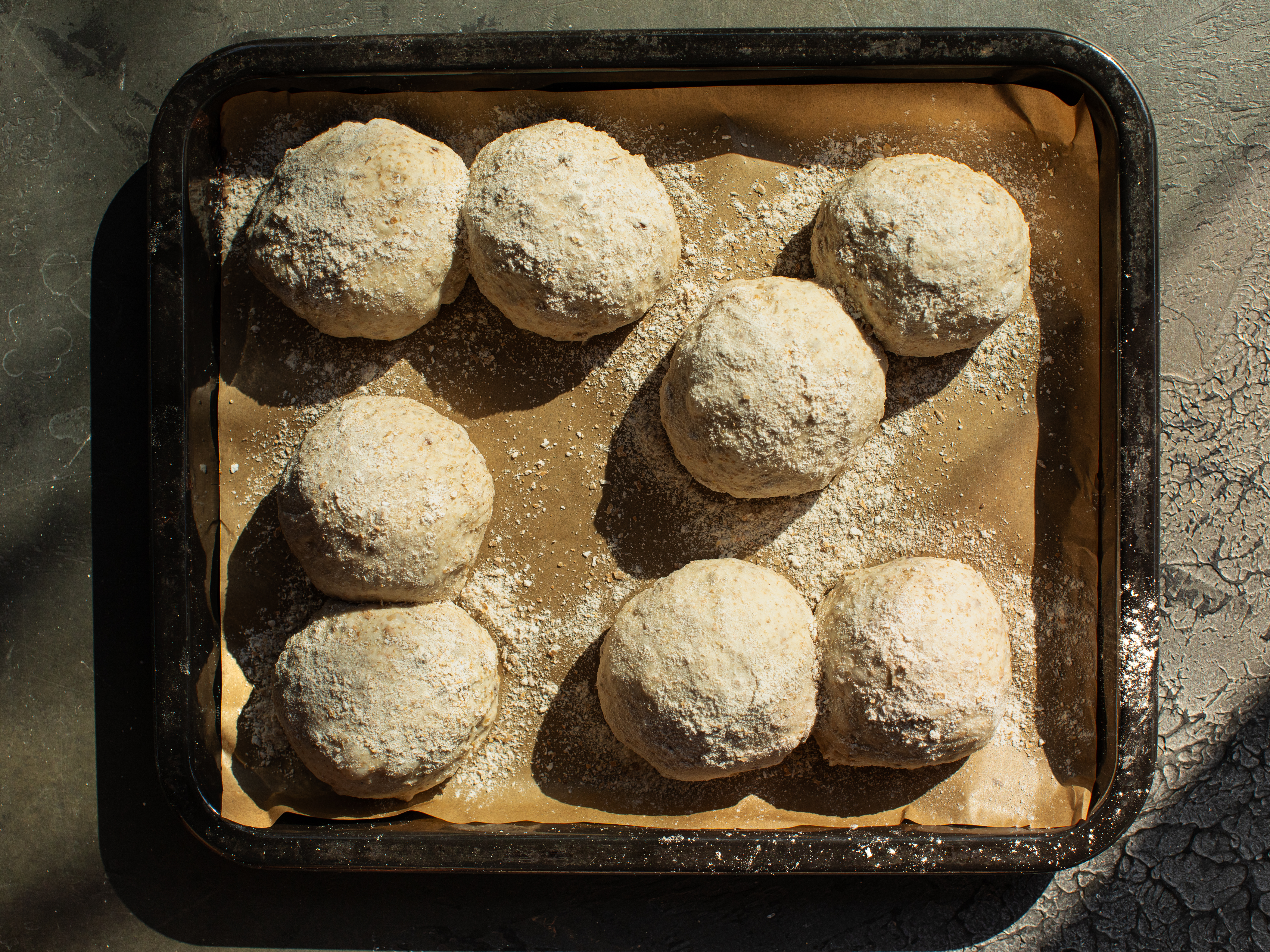 Schritt 2: Roggen-Bürli formen