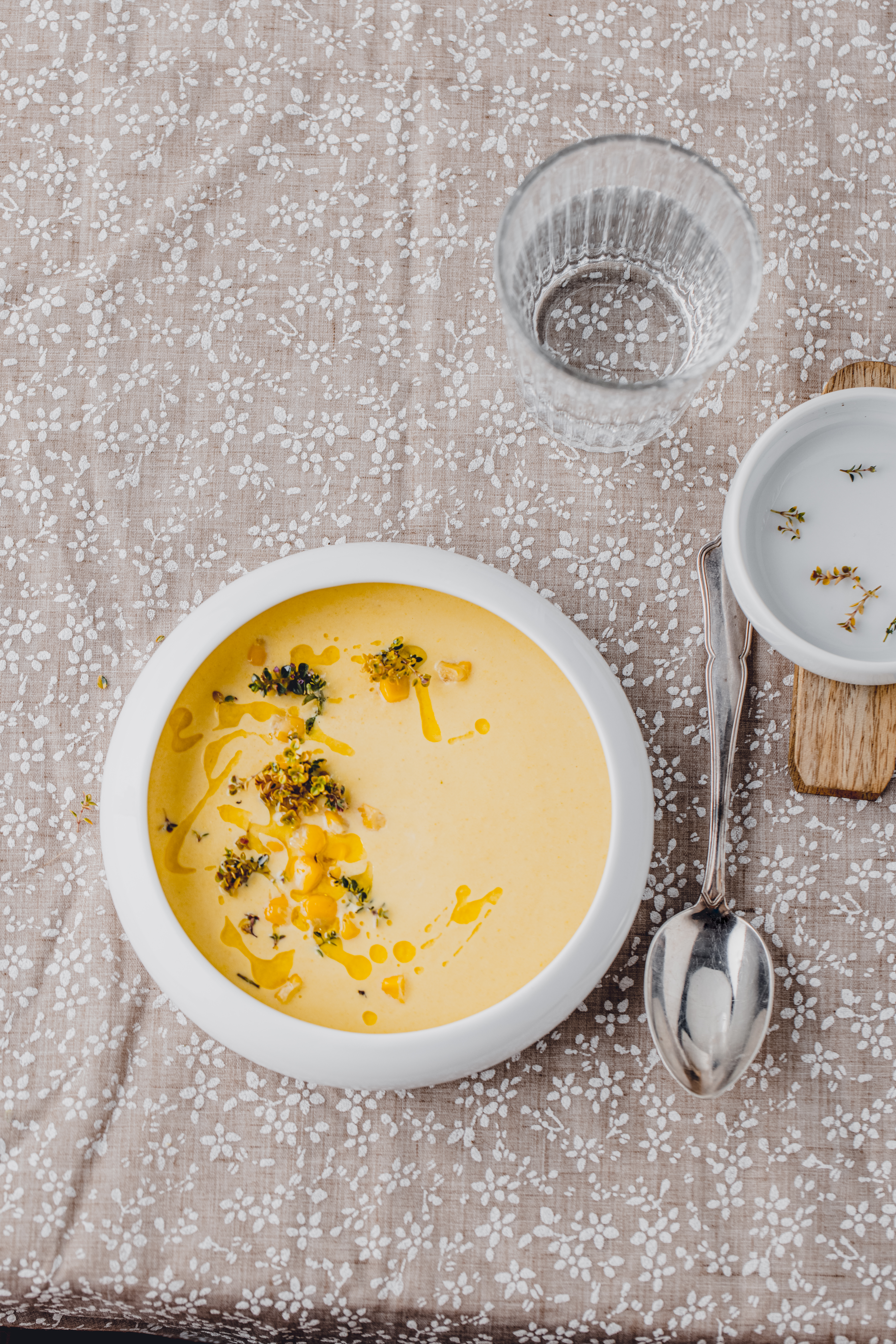 Maiscremesuppe mit Chili Rezept