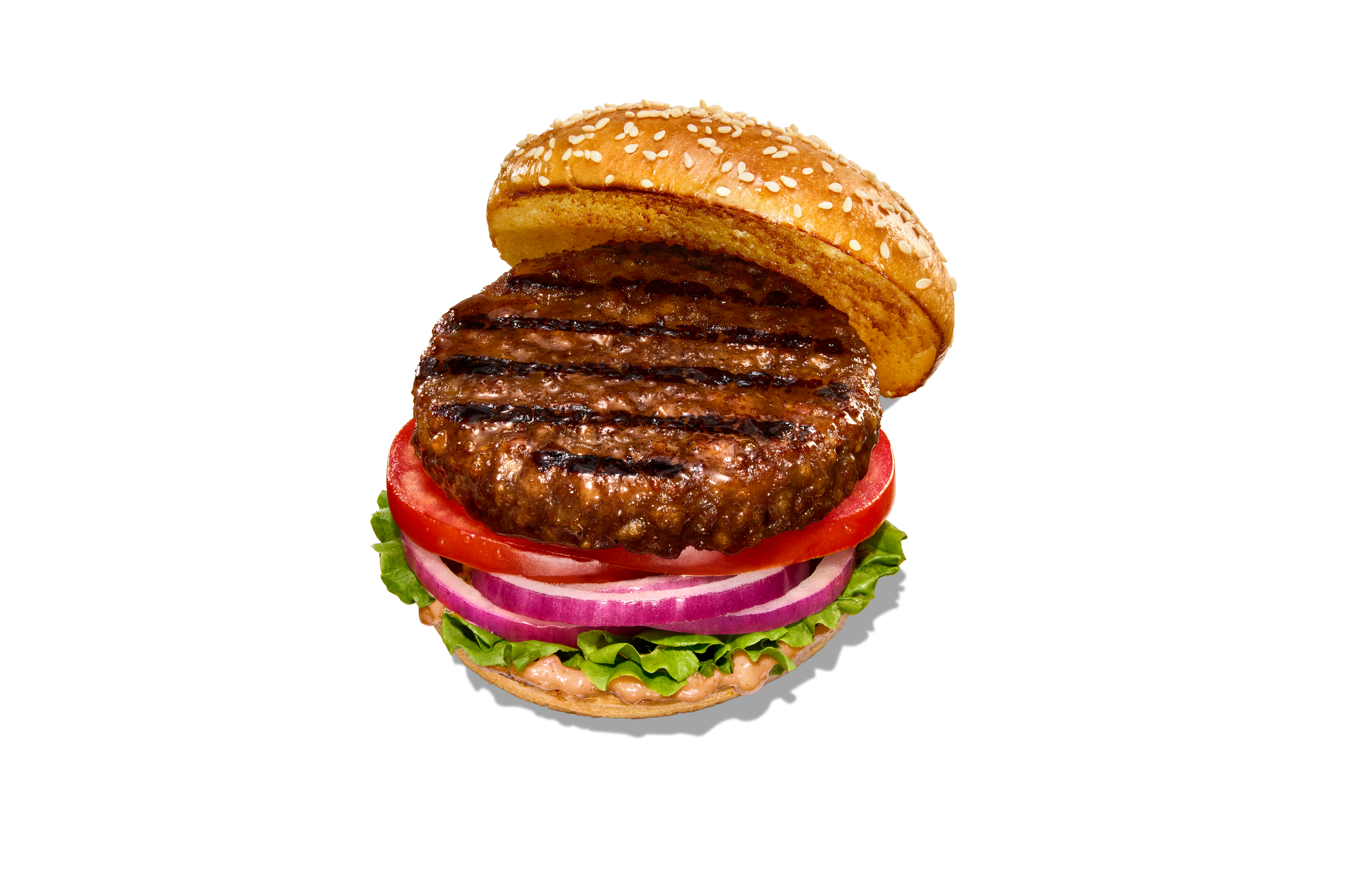 Pre-Grilled Burger Patties
