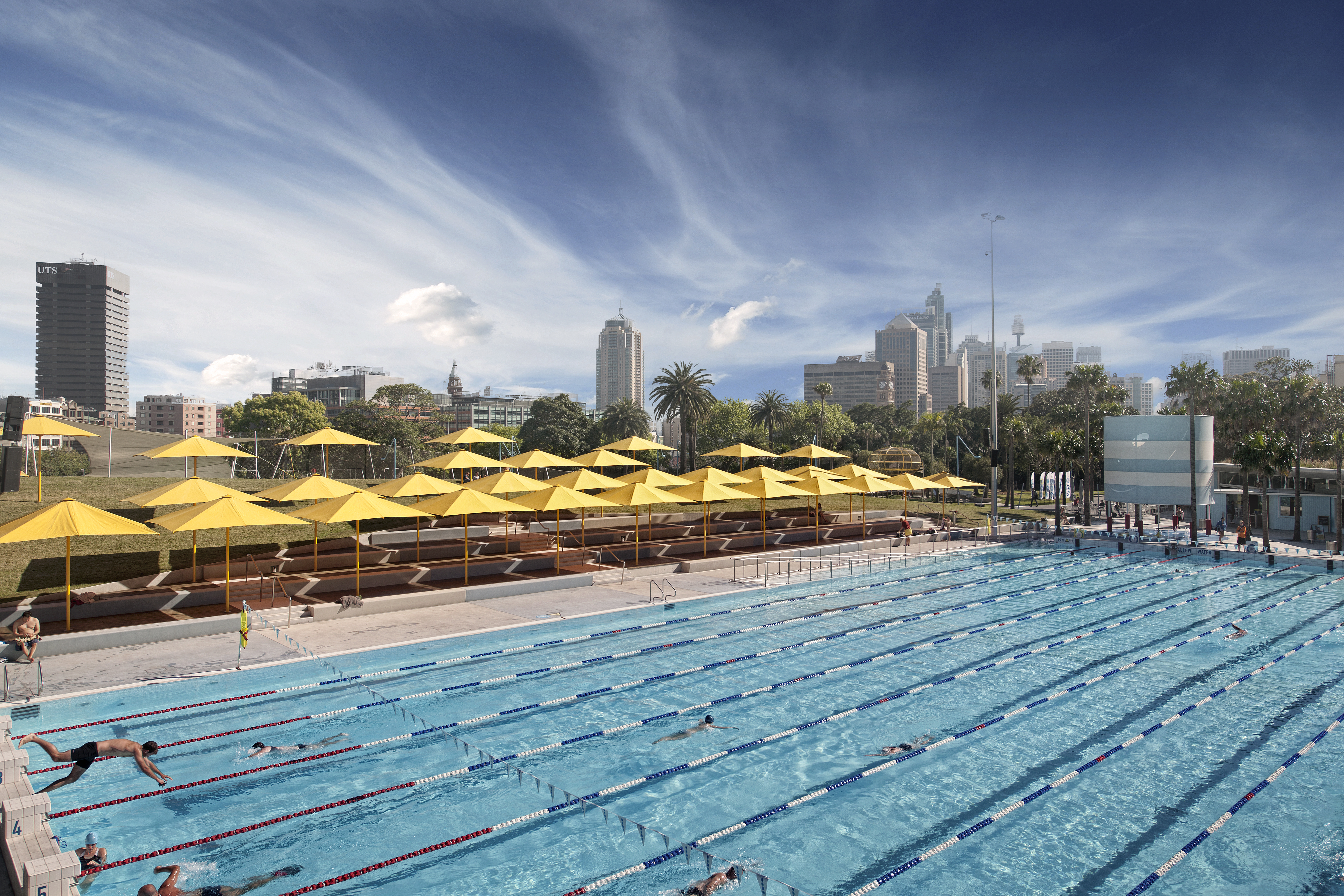 Prince Alfred Park Pool, designed by Neeson Murcutt Architects and Sue Barnsley Design in association with City of Sydney. Image: Josef Nalevansky