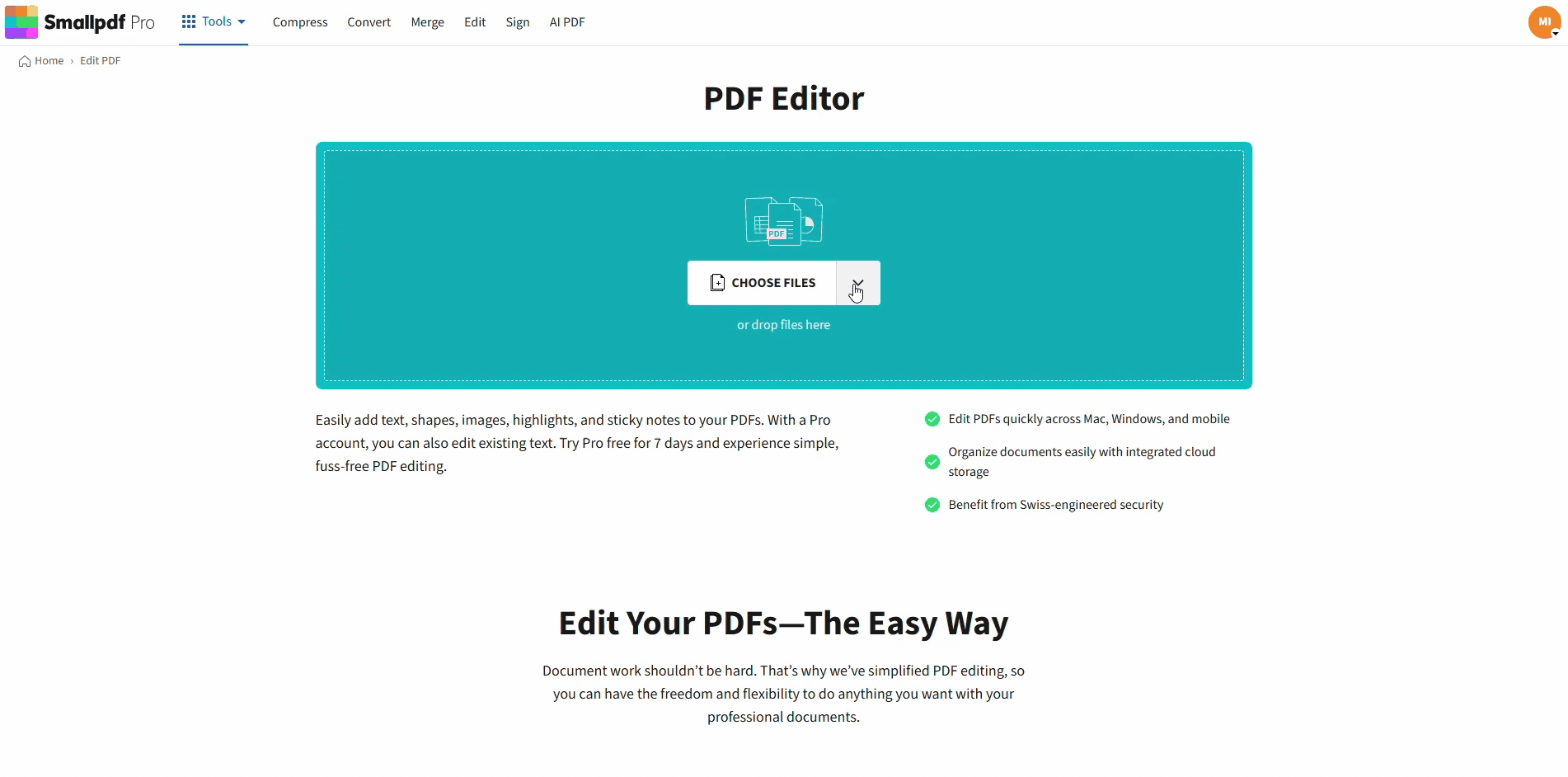 Edit Problematic Fonts Using Smallpdf