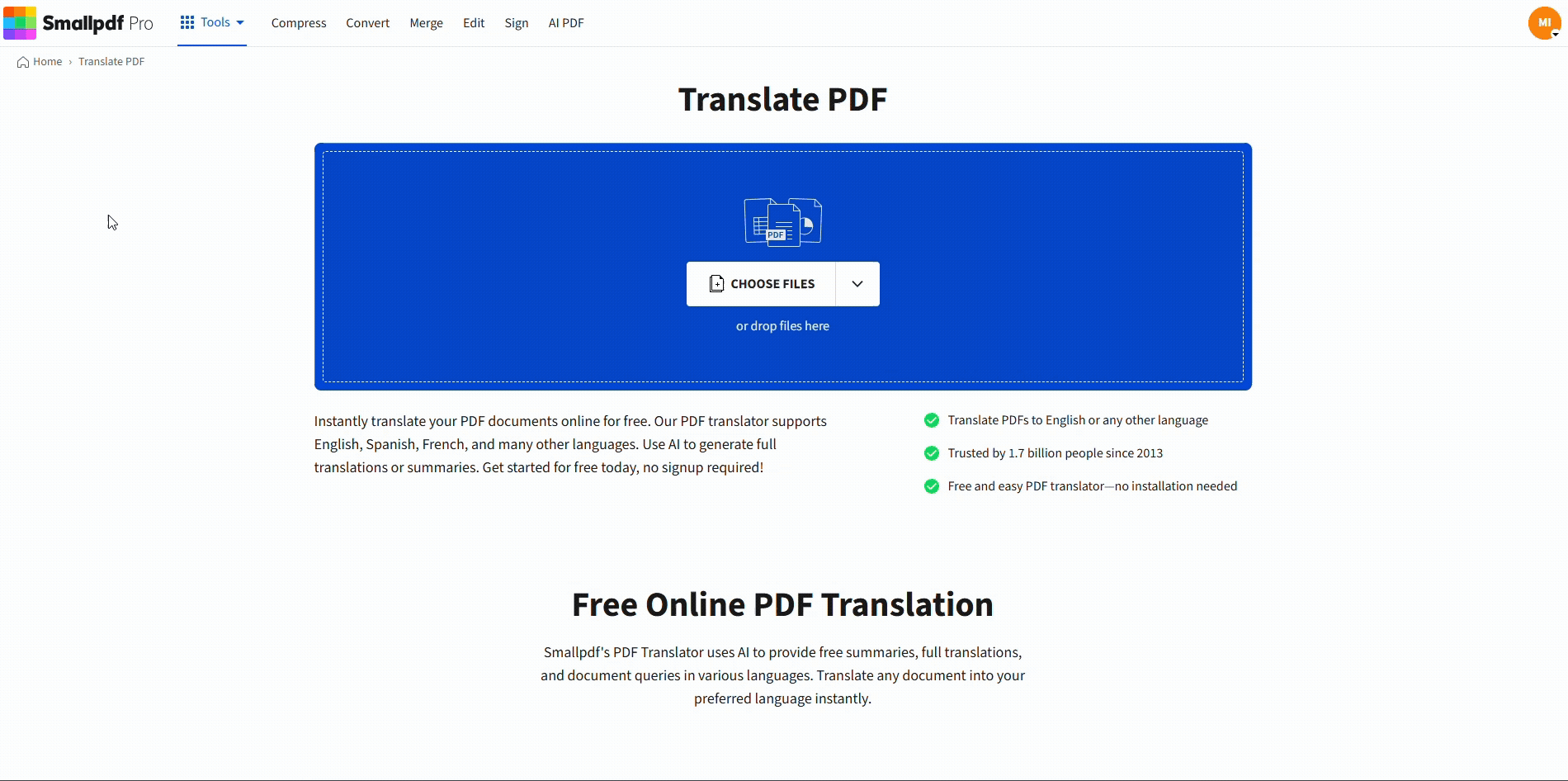 Translate a Document Yourself