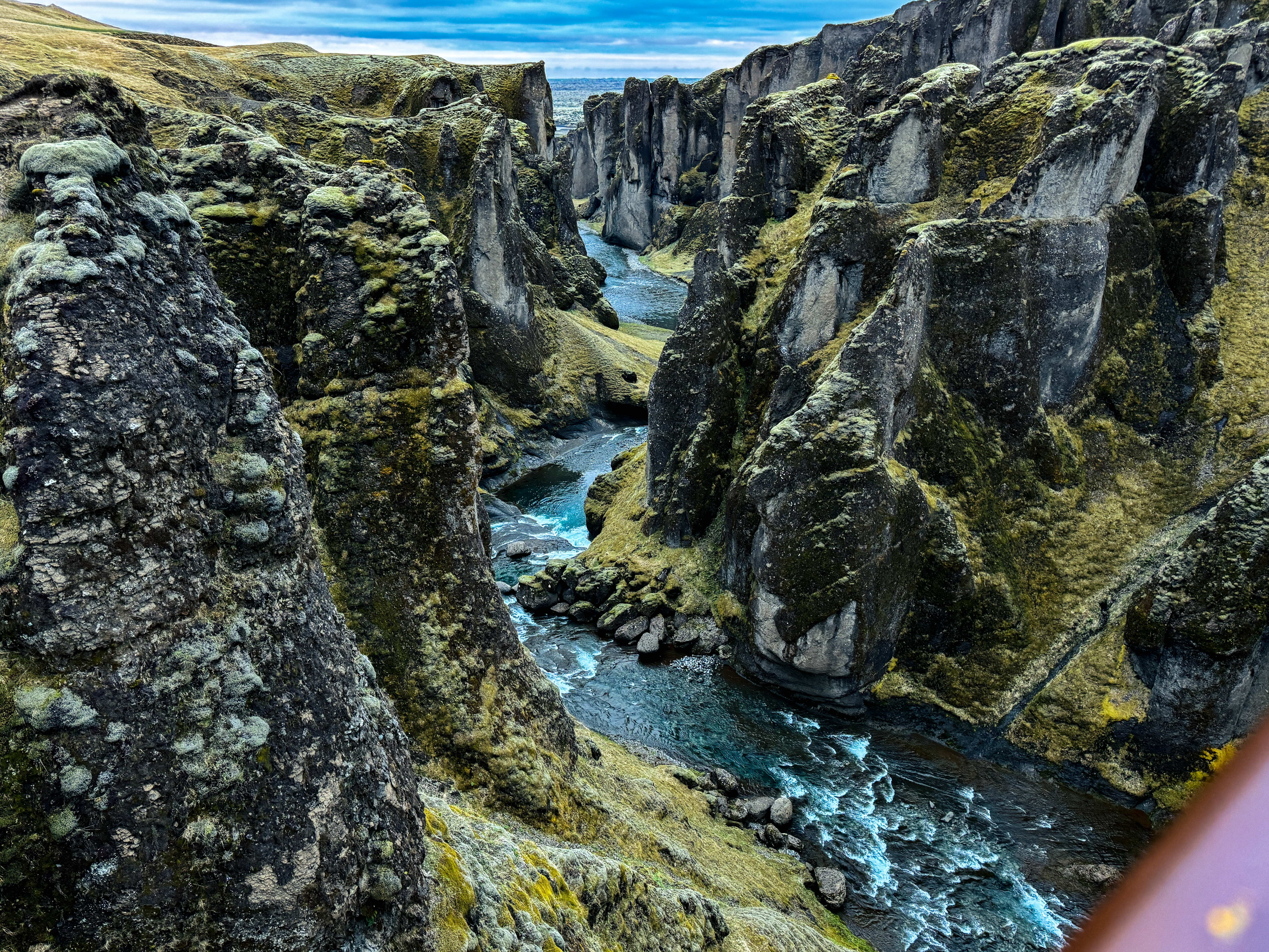 Fjaðrárgljúfur Canyon in Iceland