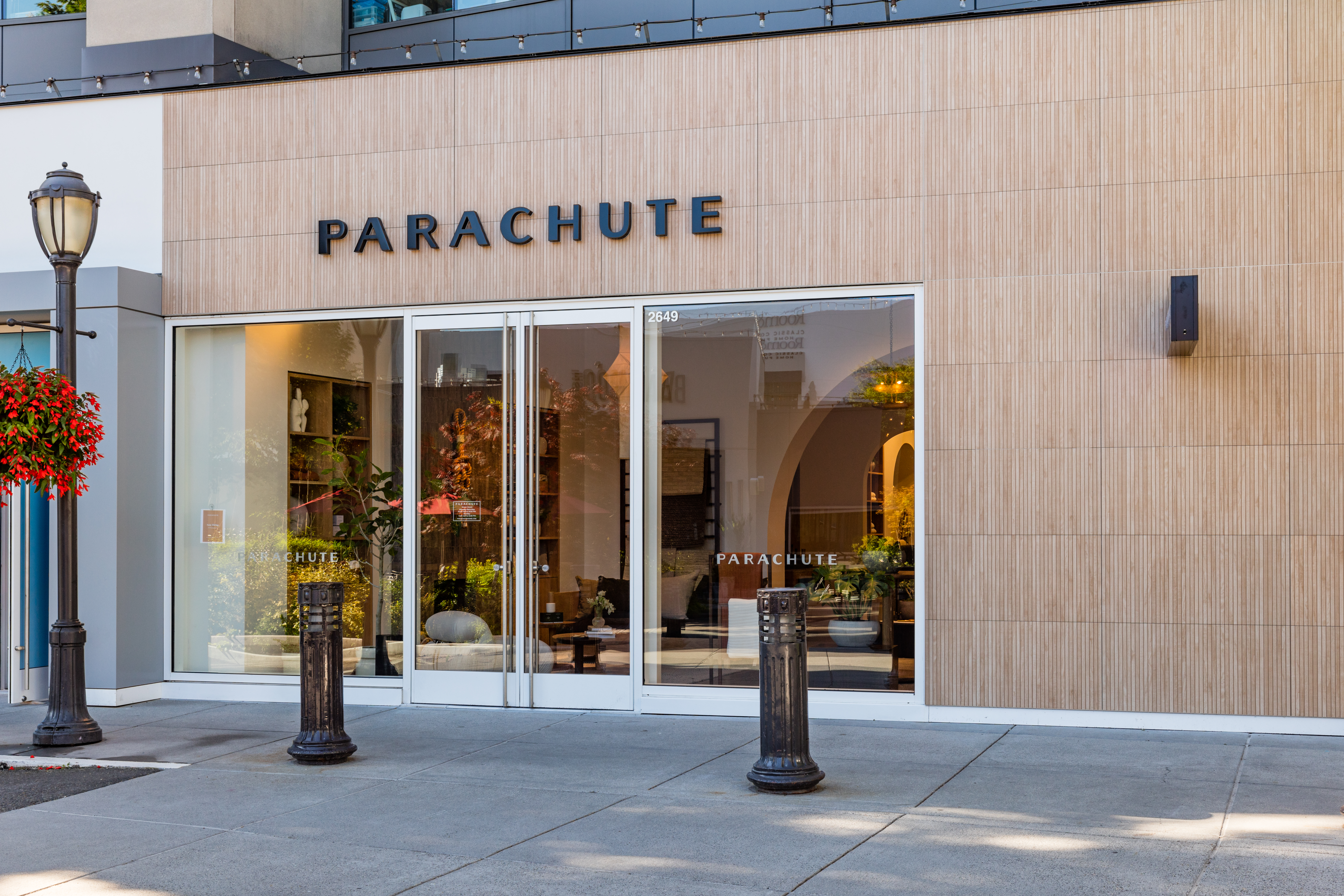 Store front of the Parachute Seattle store